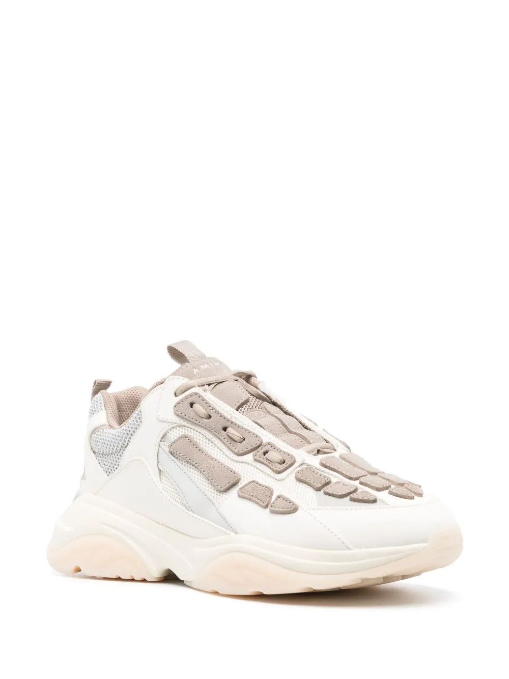 Amiri oc11z0225 Bone Runner Low-Top Sneakers in Multicolor Size US 13 / EU 46 - 2 Thumbnail