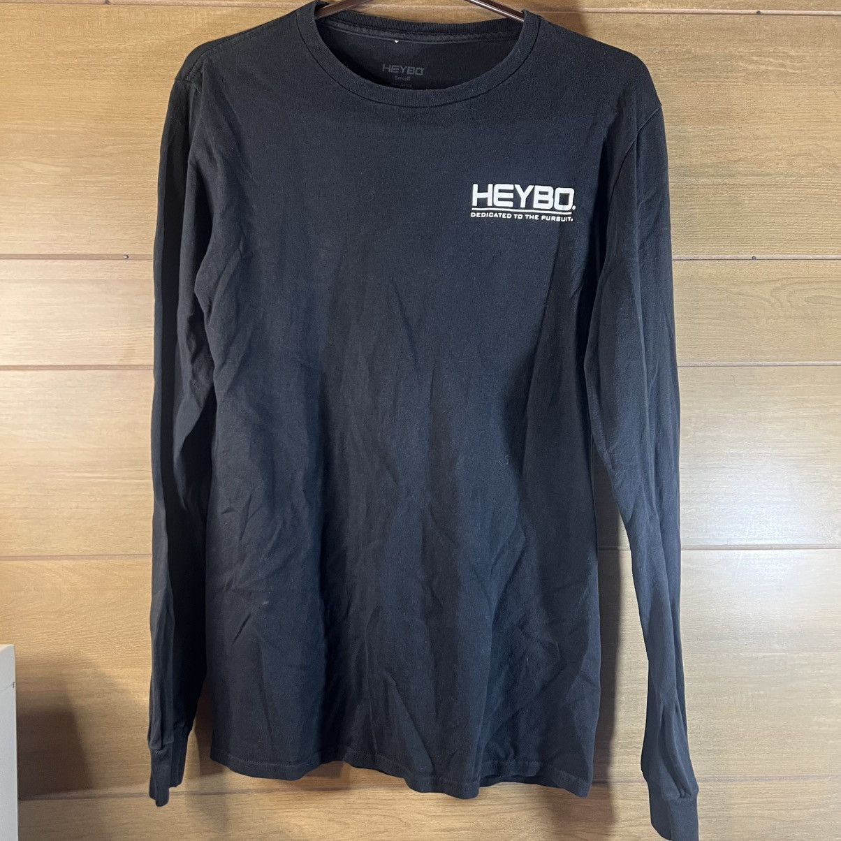 Other Heybo Black Long Sleeve Men's Small Tee Size US S / EU 44-46 / 1 - 1 Thumbnail