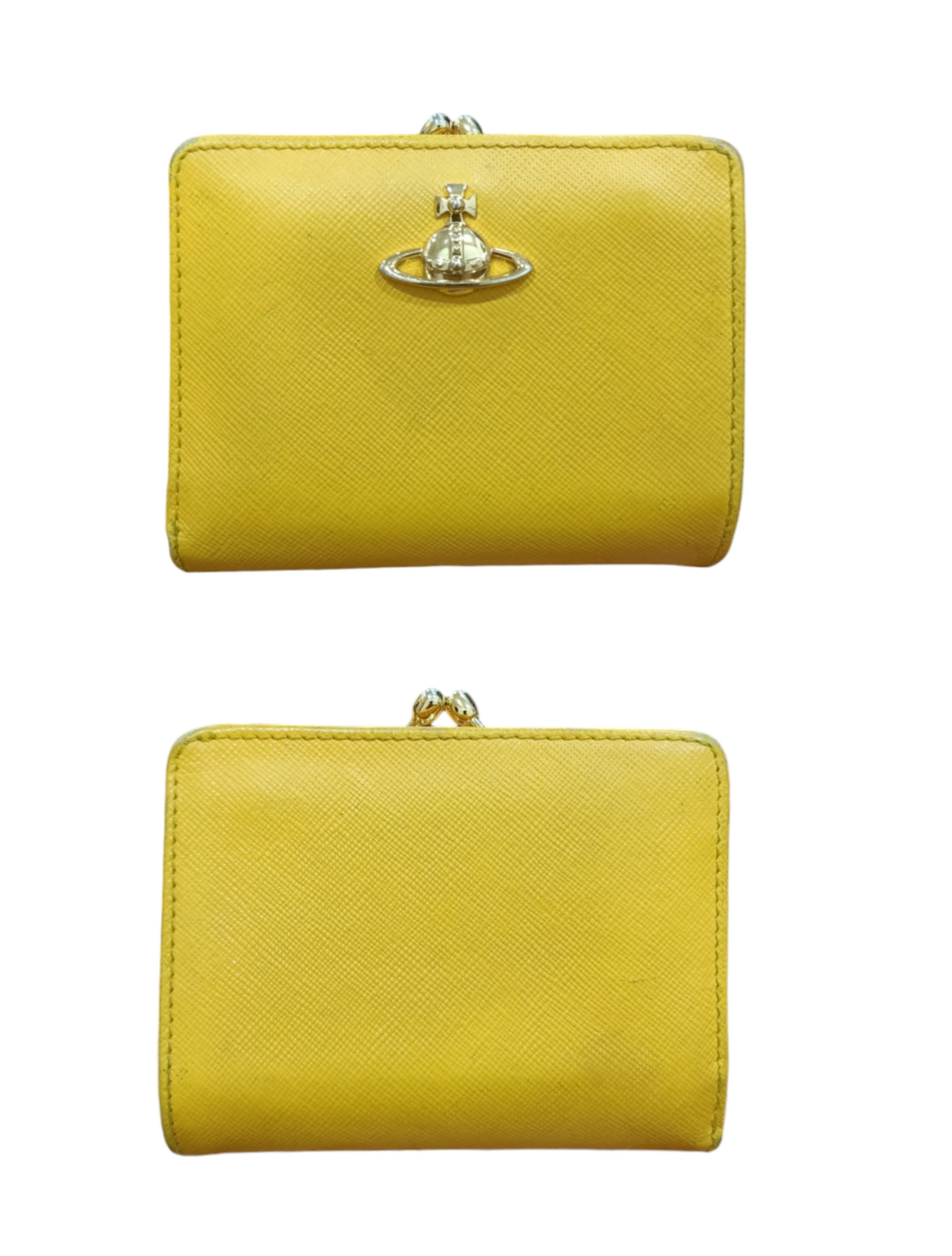 Leather × Vivienne Westwood Vivienne Westwood Leather Wallet Purse Size ONE SIZE - 1 Thumbnail