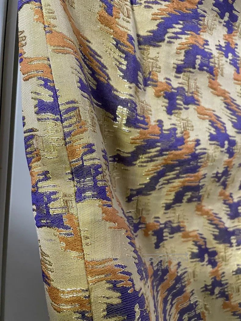 Dries Van Noten Dries Van Noten Brocade Fabric Midi Skirt Size 35" - 6 Thumbnail