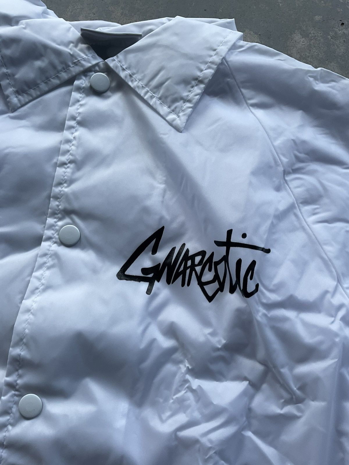 Gnarcotic Gnarcotic Lil Gnar Fire Hazard Windbreaker White Size US S / EU 44-46 / 1 - 4 Thumbnail