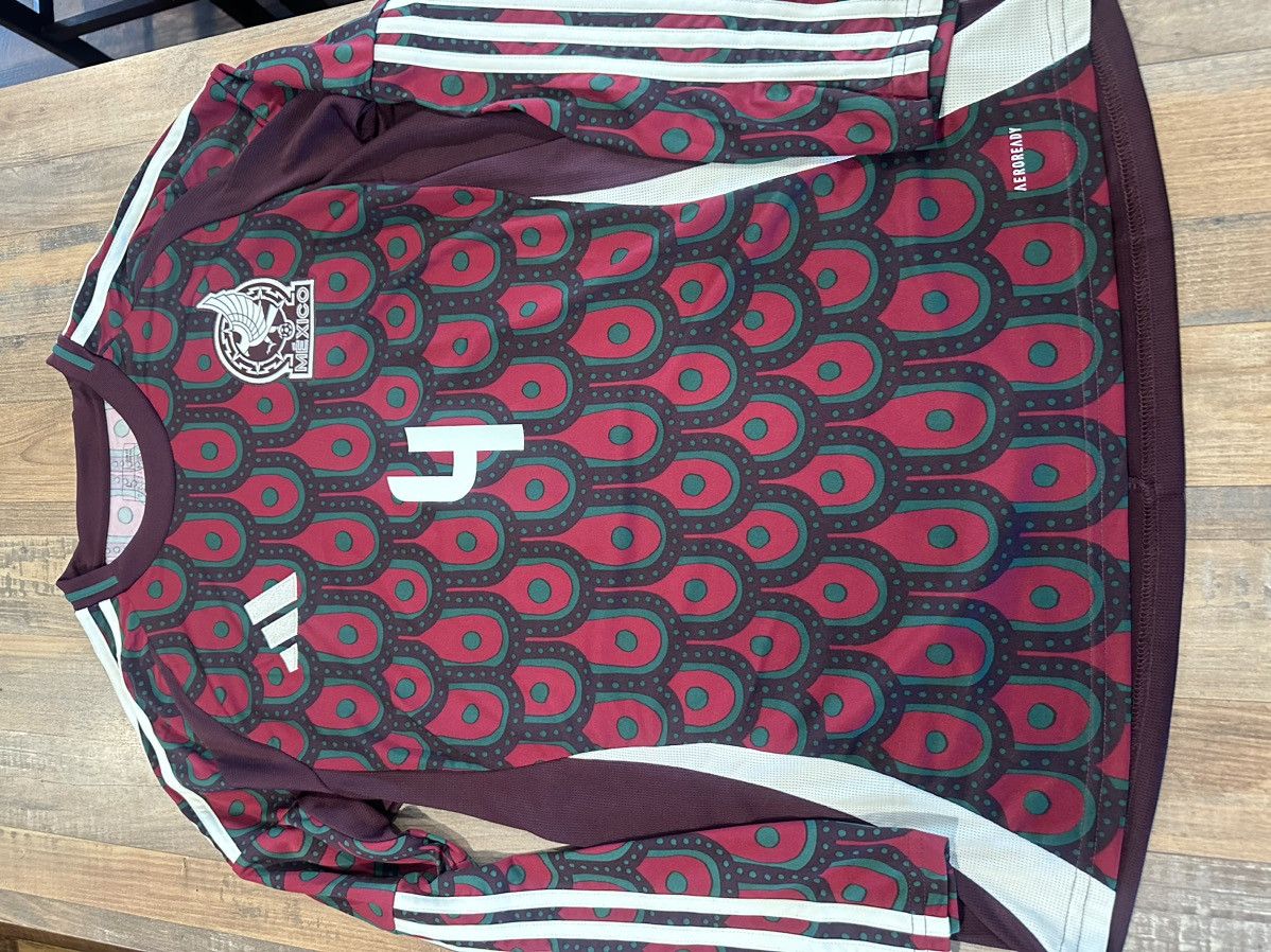 Adidas Mexico Edson Alvarez New Adidas Size US L / EU 52-54 / 3 - 1 Thumbnail