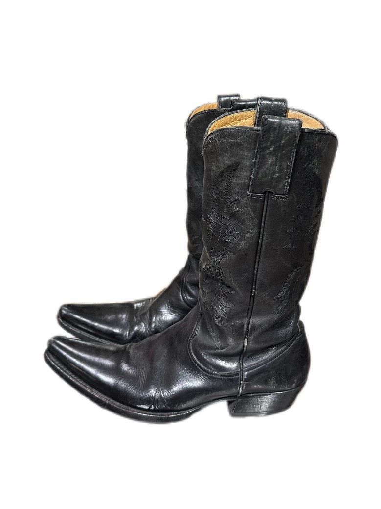 SARTORIO Sartore Vtg PointedToe Western Boots 40-41 IT Size US 7 / EU 40 - 2 Thumbnail