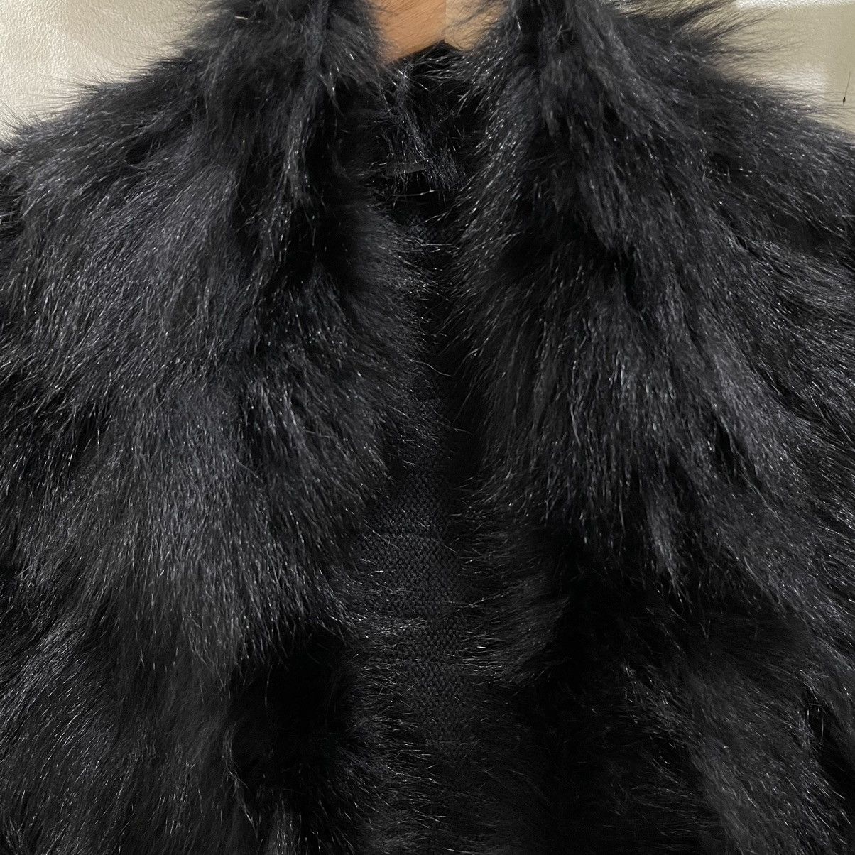 ATSURO TAYAMA × Vintage Vintage A.T Faux Fur Shearling Vest Size ONE SIZE - 10 Thumbnail