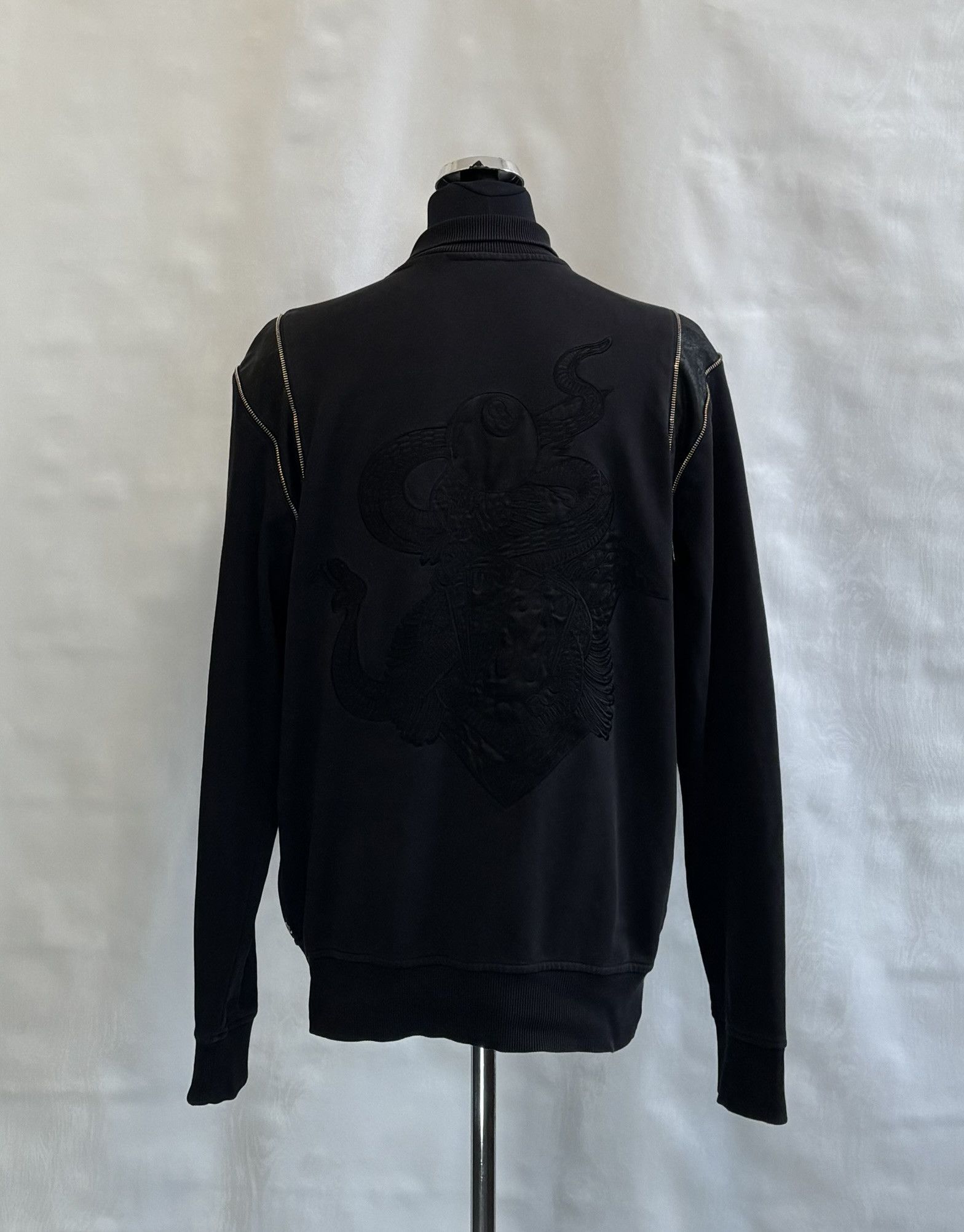 Just Cavalli Just Cavalli Snake Bomber Black Jacket size. XL Size US XL / EU 56 / 4 - 2 Thumbnail