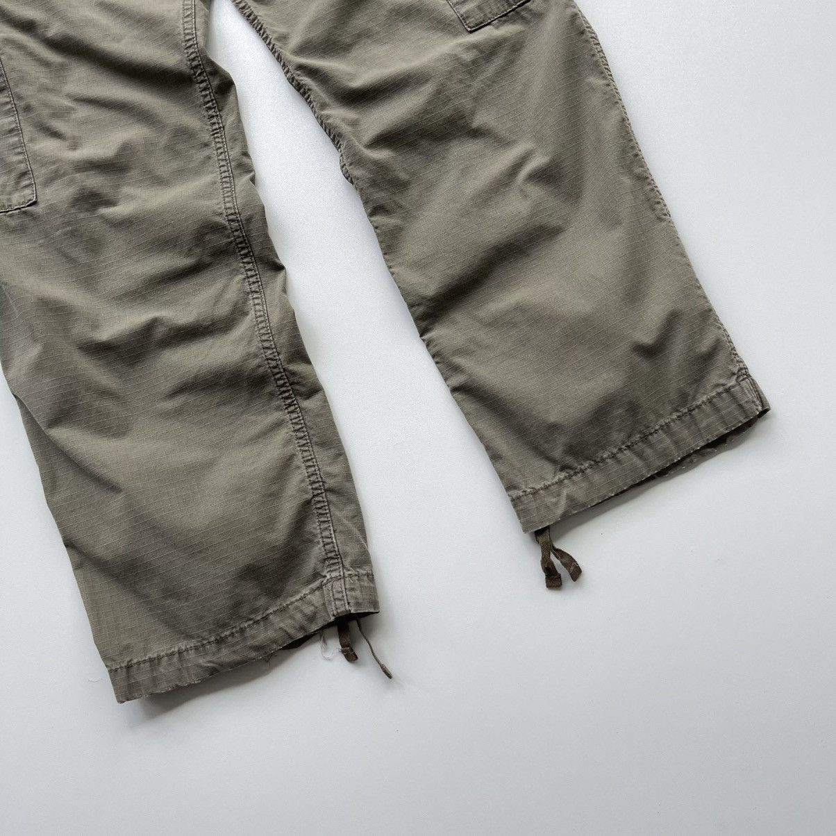 Carhartt Wip Carhartt WIP W’ Vintage Baggy Cargo Pants Olive Y2K Gorpcore Size US 31 - 5 Thumbnail