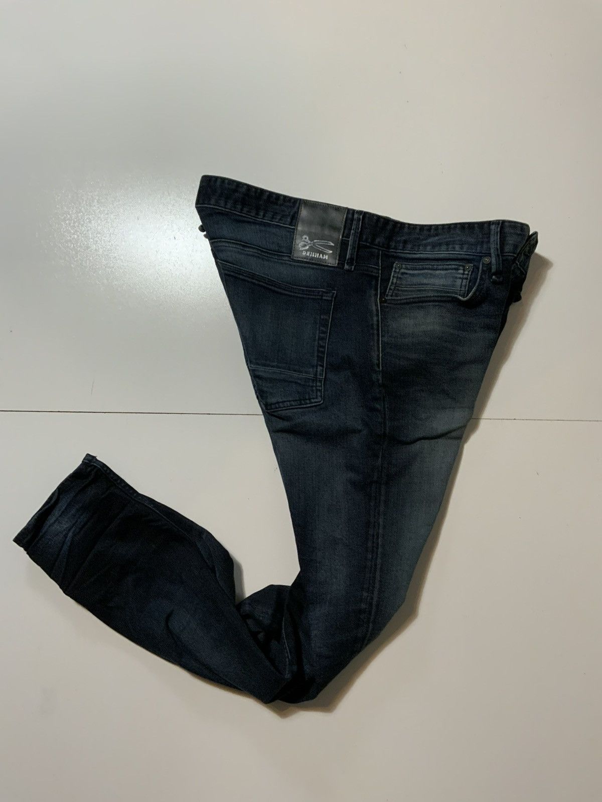DENHAM Denham The Jeanmaker Bolt Skinny Slim Button Fly Denim Jeans Size US 36 / EU 52 - 2 Thumbnail