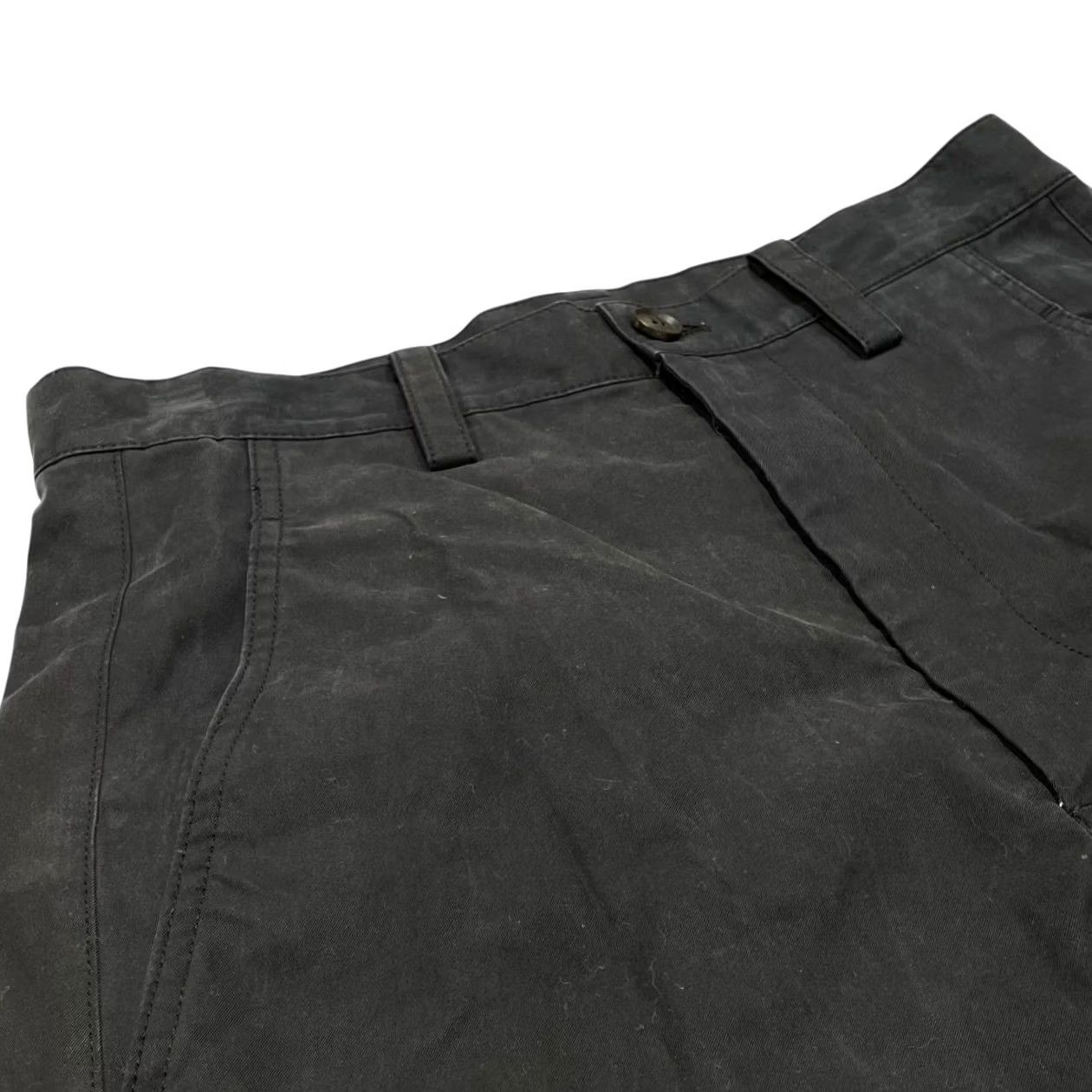 Vintage REGULATION Yohji Yamamoto Gray Cotton Polyester Casual Pants XS Men Regular Size XS Gray Casual Pants 90s? Size US 27 - 3 Thumbnail