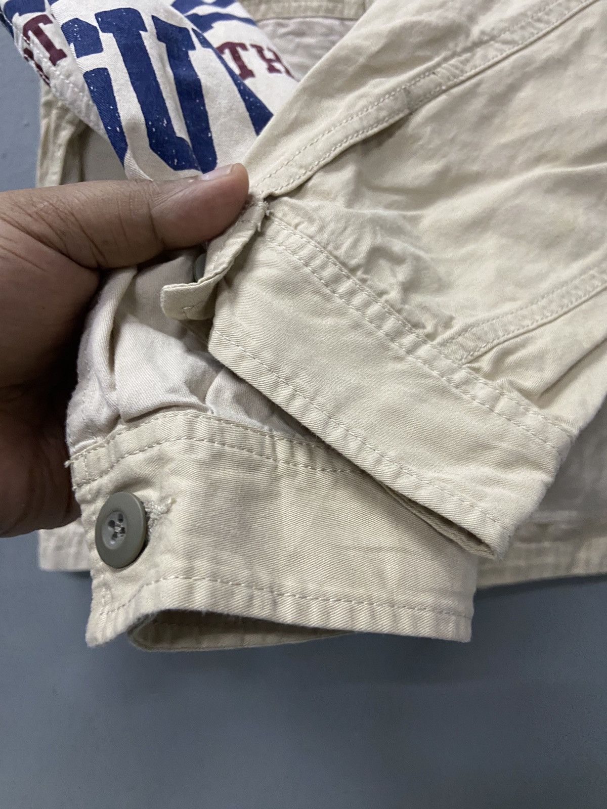 Japanese Brand CUBE SUGAR WORKWEAR PATCHWORK WORK JACKET Size US M / EU 48-50 / 2 - 6 Thumbnail
