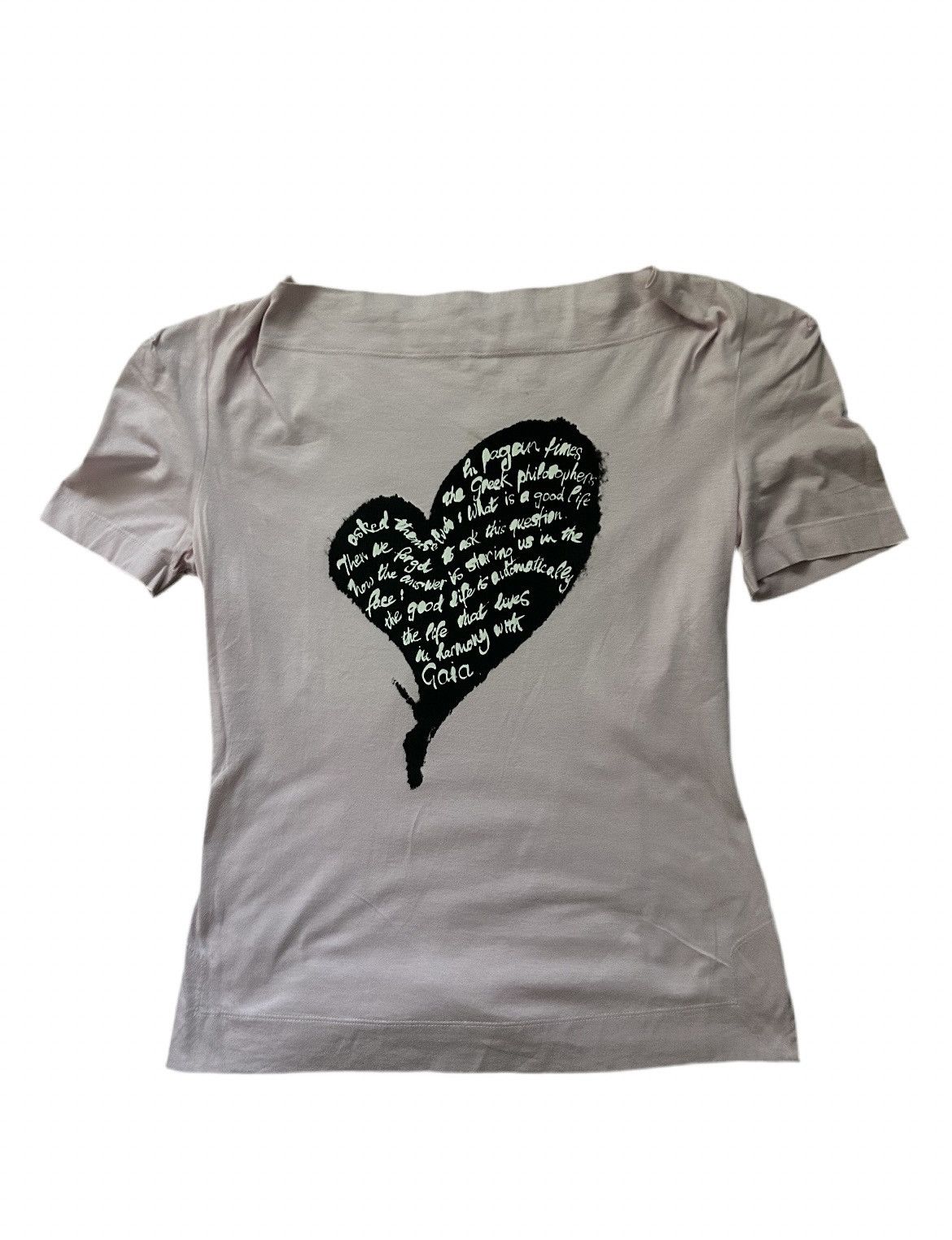 Vivienne Westwood Orb Heart Tee Size M / US 6-8 / IT 42-44 - 1 Thumbnail