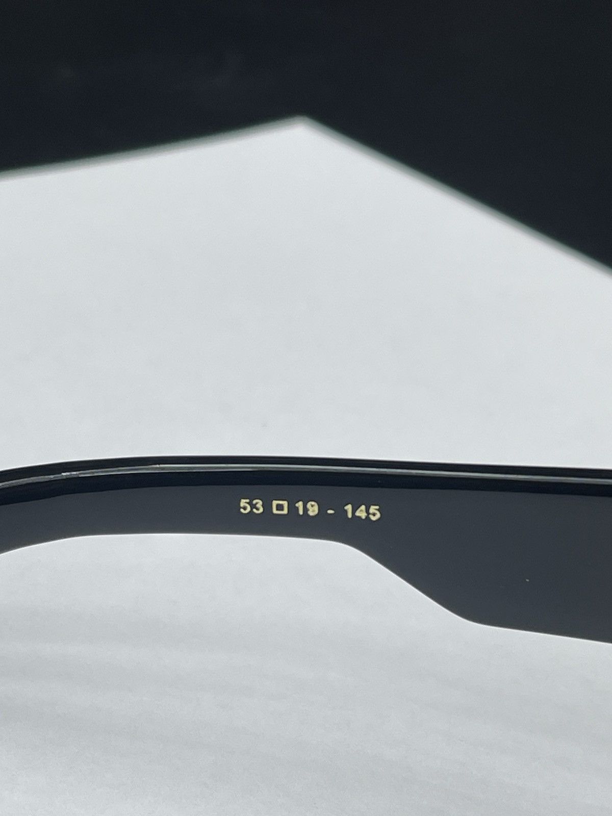 Balmain Balmain B-IV Black Square Unisex Sunglasses Black & Gold Size ONE SIZE - 7 Thumbnail
