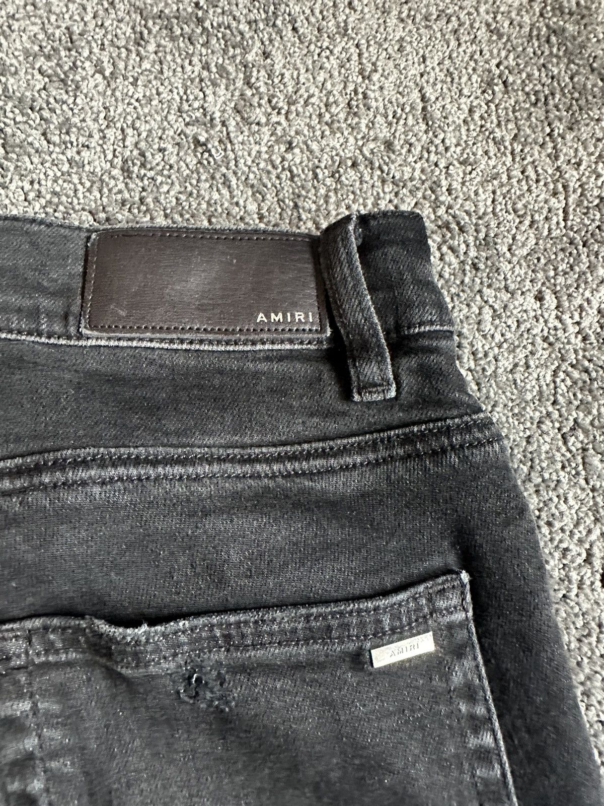 Amiri Amiri Distressed Jeans Black Size US 30 / EU 46 - 5 Thumbnail