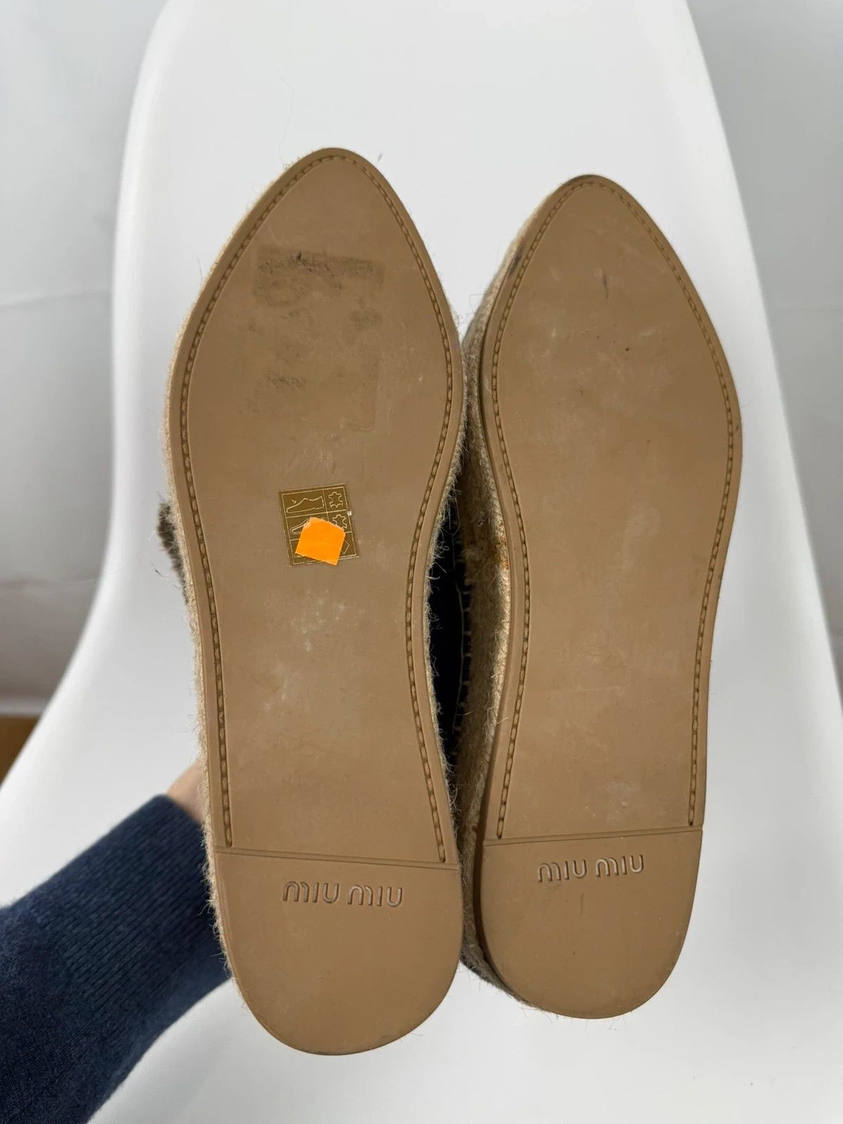 Miu Miu Miu Miu Suede Espadrilles Emlished size 39 Size US 9 / IT 39 - 7 Thumbnail