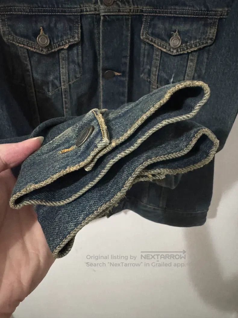 Saint Laurent Paris Saint Laurent Paris Ochre deep blue basic denim jacket Size US XL / EU 56 / 4 - 5 Thumbnail