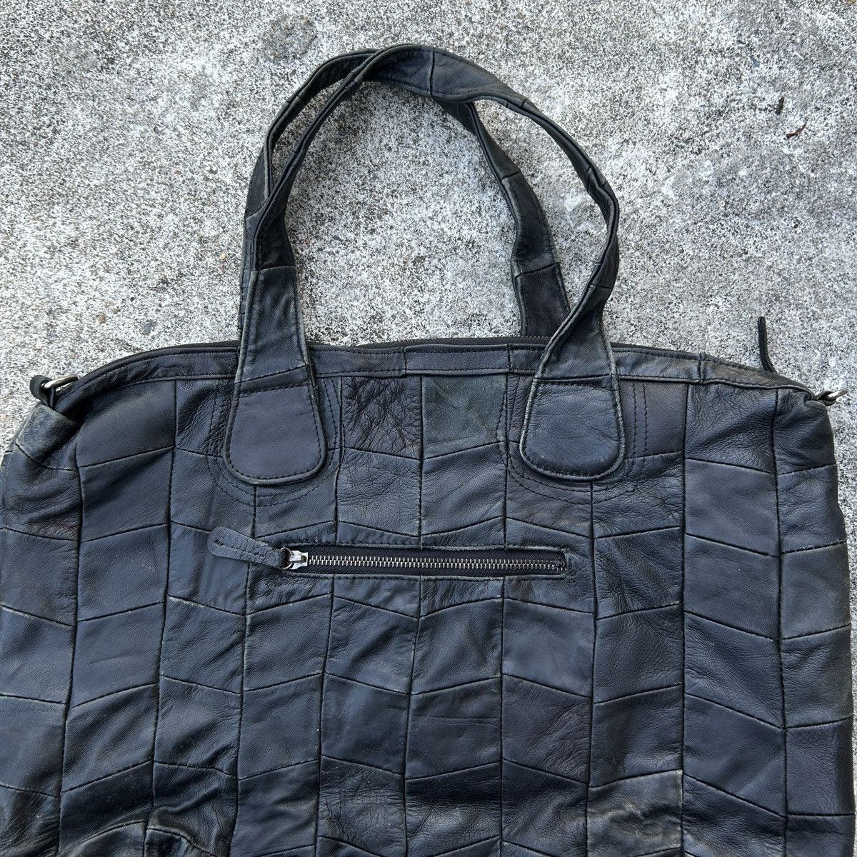 If Six Was Nine Vintage leather Bag Skull feel like chrome Size ONE SIZE - 6 Thumbnail