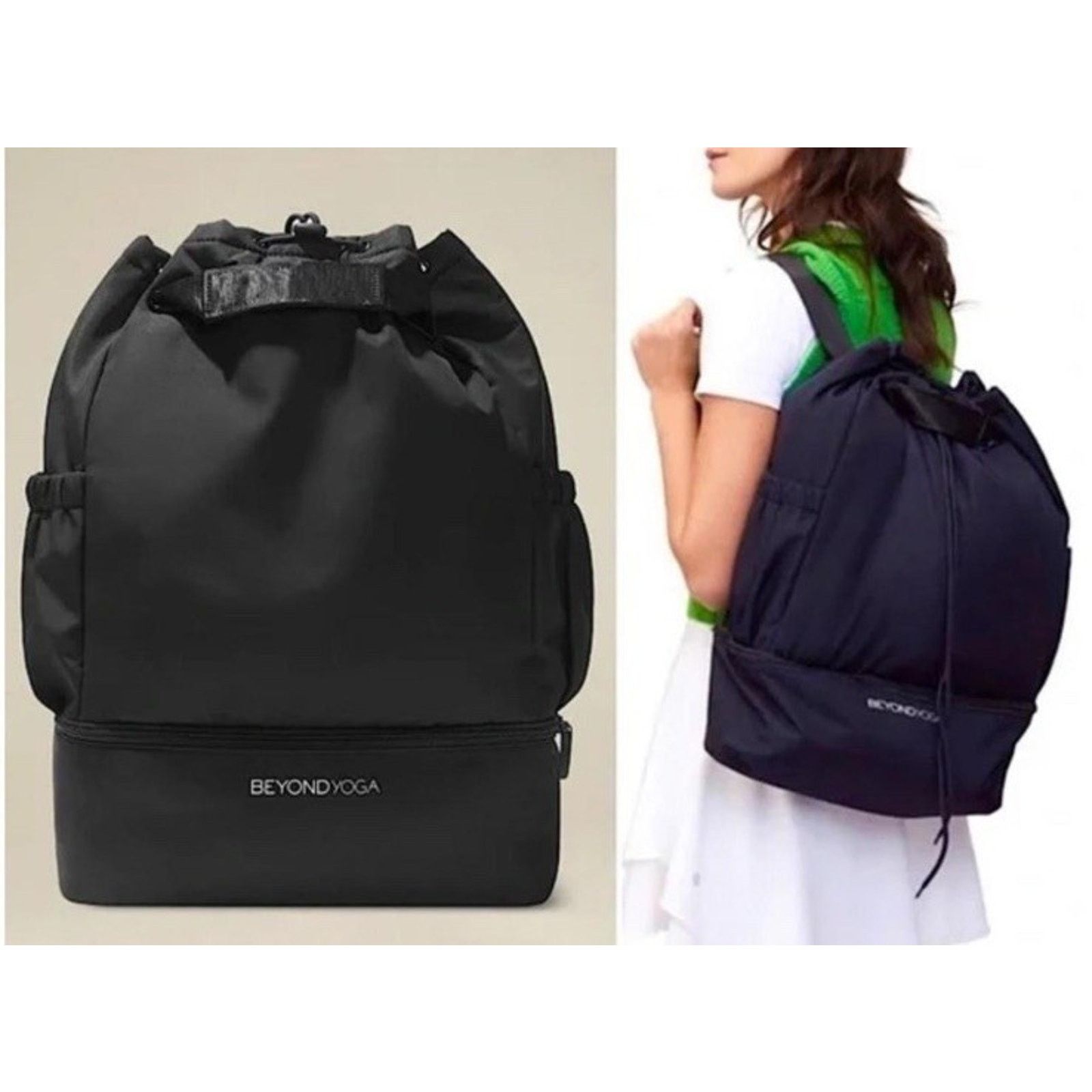 Beyond Yoga BEYONG YOGA Convertible Backpack Drawstring Tote Gym Bag Size ONE SIZE - 2 Thumbnail