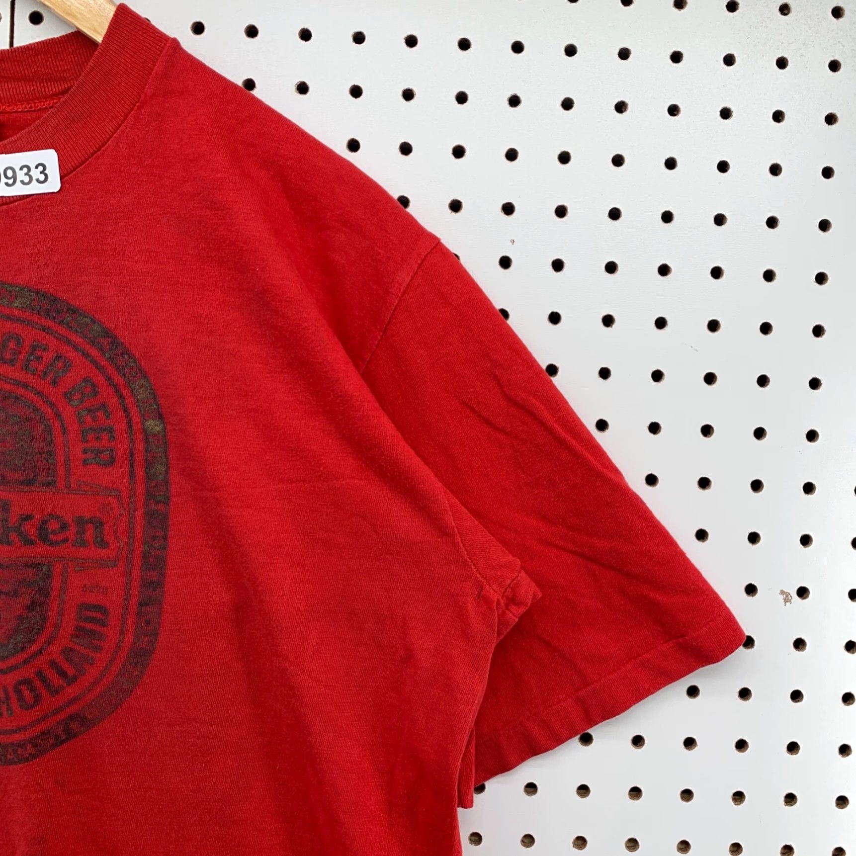 Vintage VINTAGE Crazy Shirts Heineken Logo Shirt Mens M Red 70s 80s Beer Art 21.5x26 Size US M / EU 48-50 / 2 - 2 Thumbnail