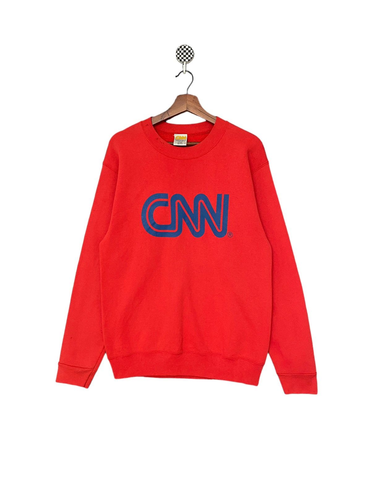Vintage Brand Channel CNN Sweatshirt 1990s