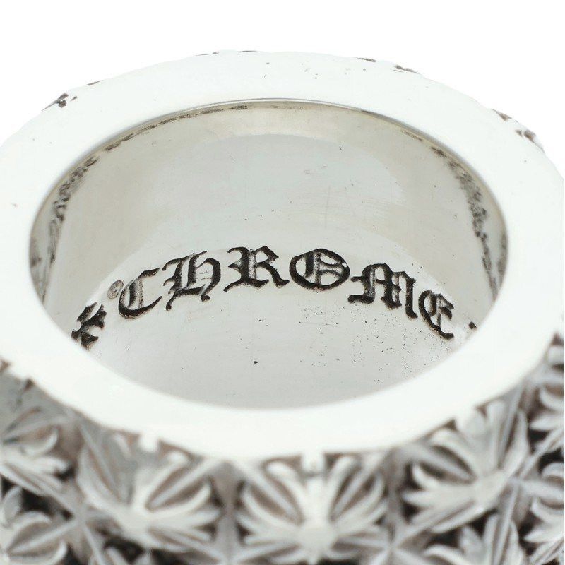 Chrome Hearts Chrome Hearts Pete Punk Triple Row Silver Ring Size ONE SIZE - 3 Thumbnail