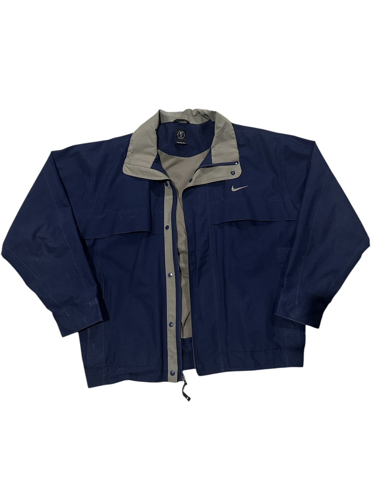 Nike × Vintage Vintage Nike Golf Windbreaker w/ Embroidered Logo Size US M / EU 48-50 / 2 - 1 Thumbnail