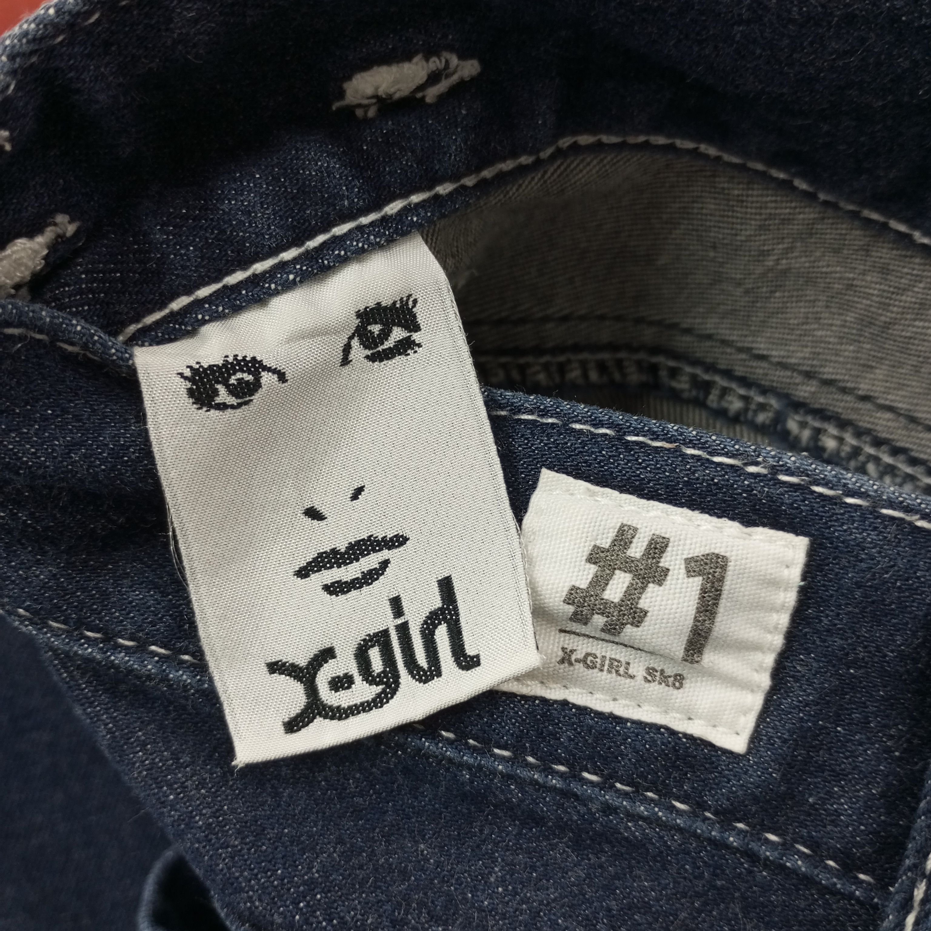 Japanese Brand X-Girl Japanese Streetwear Style Jeans c252n3 Size 27" / US 4 / IT 40 - 14 Thumbnail