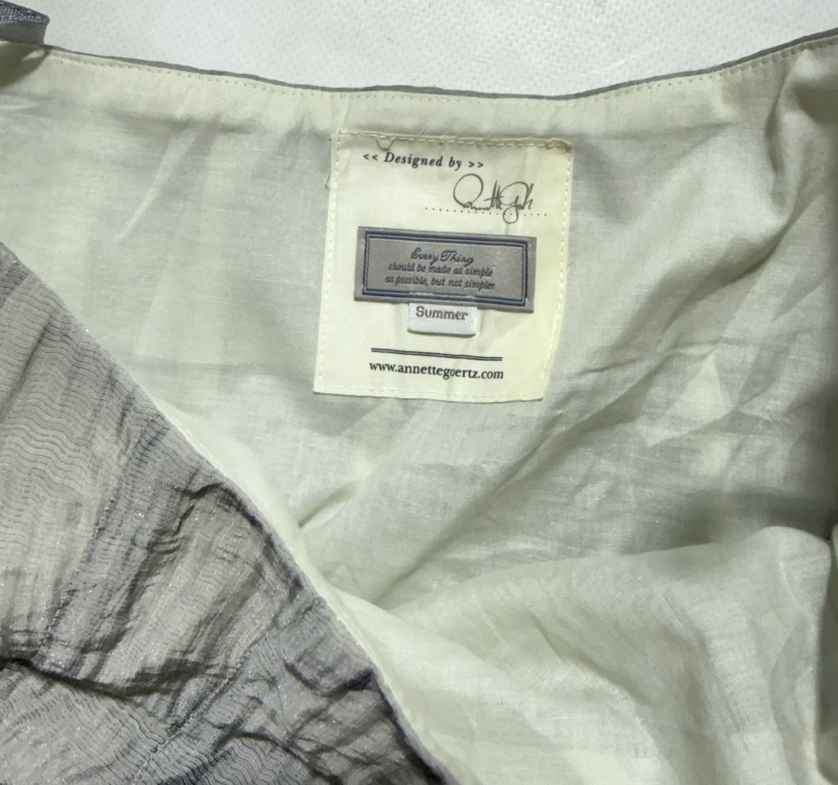 Annette Gortz Annette Gortz AvantGarde Skirt Size 26" / US 2 / IT 38 - 7 Thumbnail