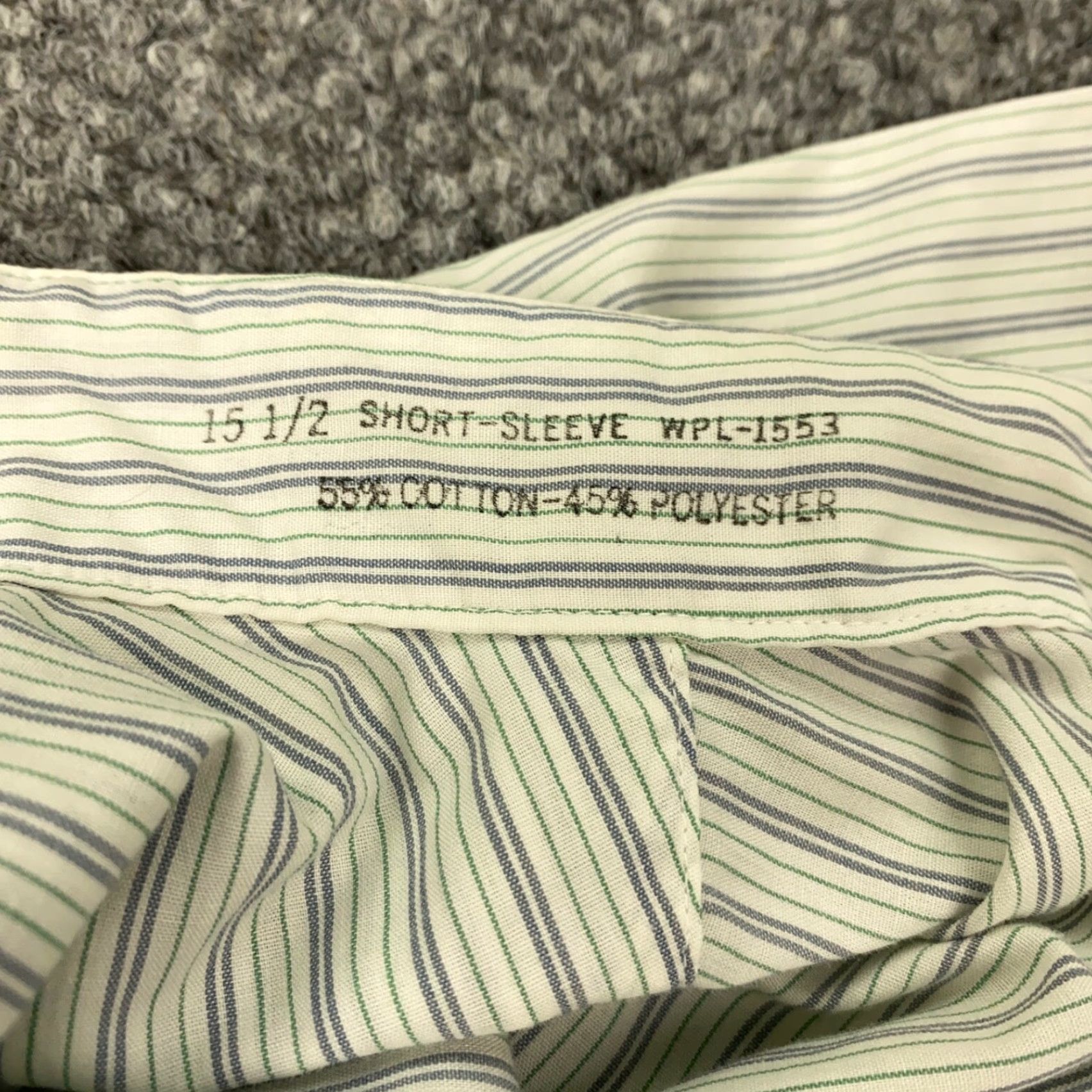 Oscar De La Renta VTG Oscar de la Renta Mens Shirt Button-Up Striped Beige 15.5 Lightweight Casual Shirt Mens Size 15.5 Beige Striped Button Up Lightweight Size US M / EU 48-50 / 2 - 6 Thumbnail