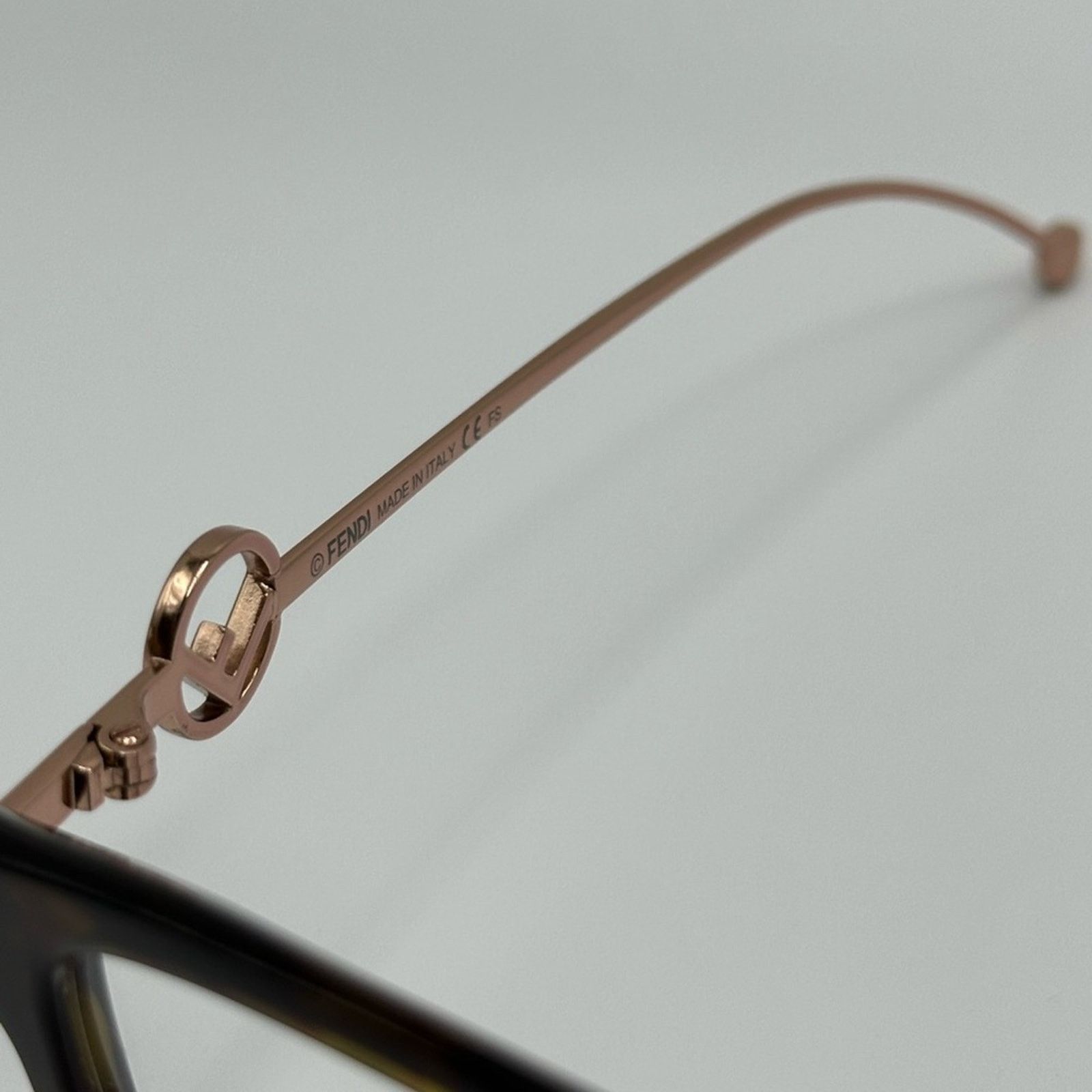 Fendi BRAND NEW FENDI FF0418 02IK 00 Havana Unisex Eyeglasses Size ONE SIZE - 2 Thumbnail
