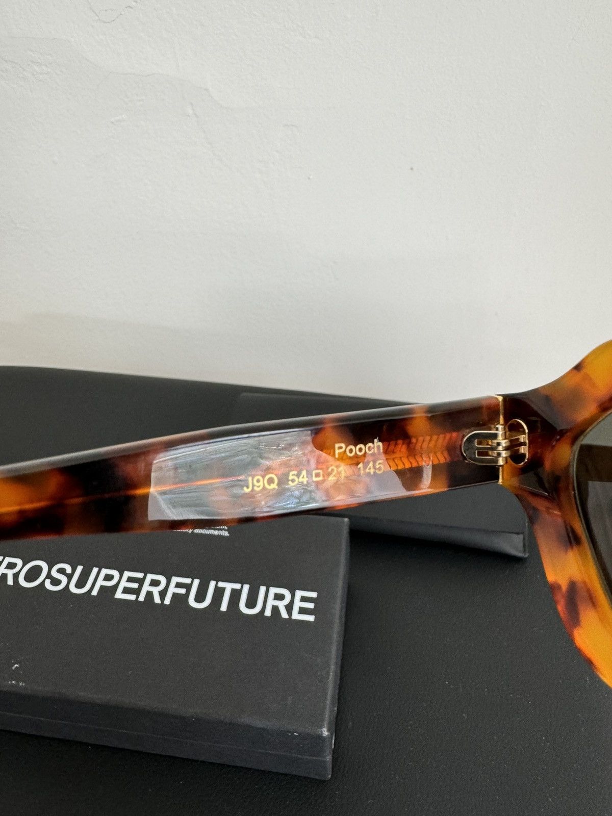 Retrosuperfuture Retrosuperfuture Pooch sunglasses - tortoise shell Size ONE SIZE - 5 Thumbnail