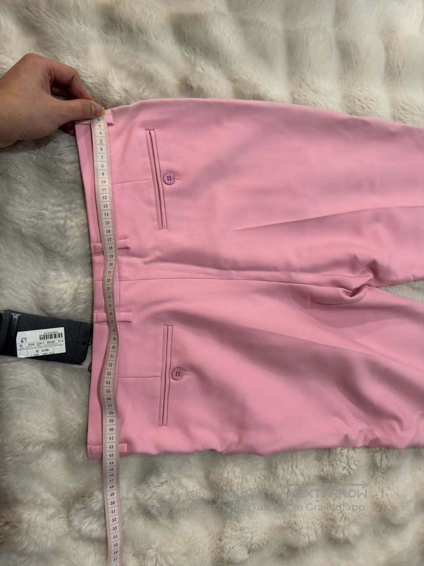 Saint Laurent Paris Saint Laurent Paris Pink Men's Trousers| Size US 32 / EU 48 - 6 Thumbnail