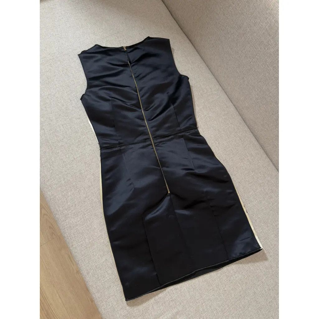 Dolce & Gabbana Dolce & Gabbana Brown Sheath Sleeveless Mini Dress Size IT40 Size M / US 6-8 / IT 42-44 - 4 Thumbnail