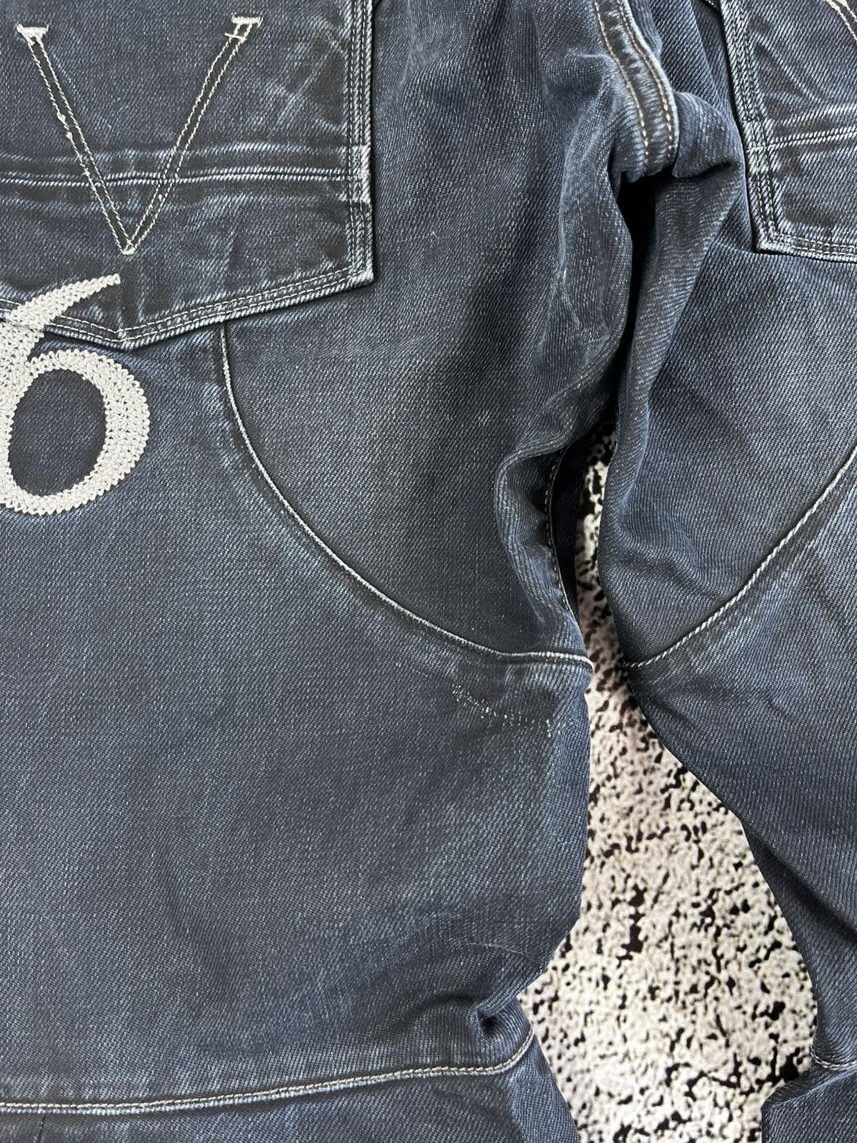 G-Star × Vintage Vintage Y2K G Star Motor 5620 3D Tapered Embro jeans 34 Size US 34 / EU 50 - 5 Thumbnail