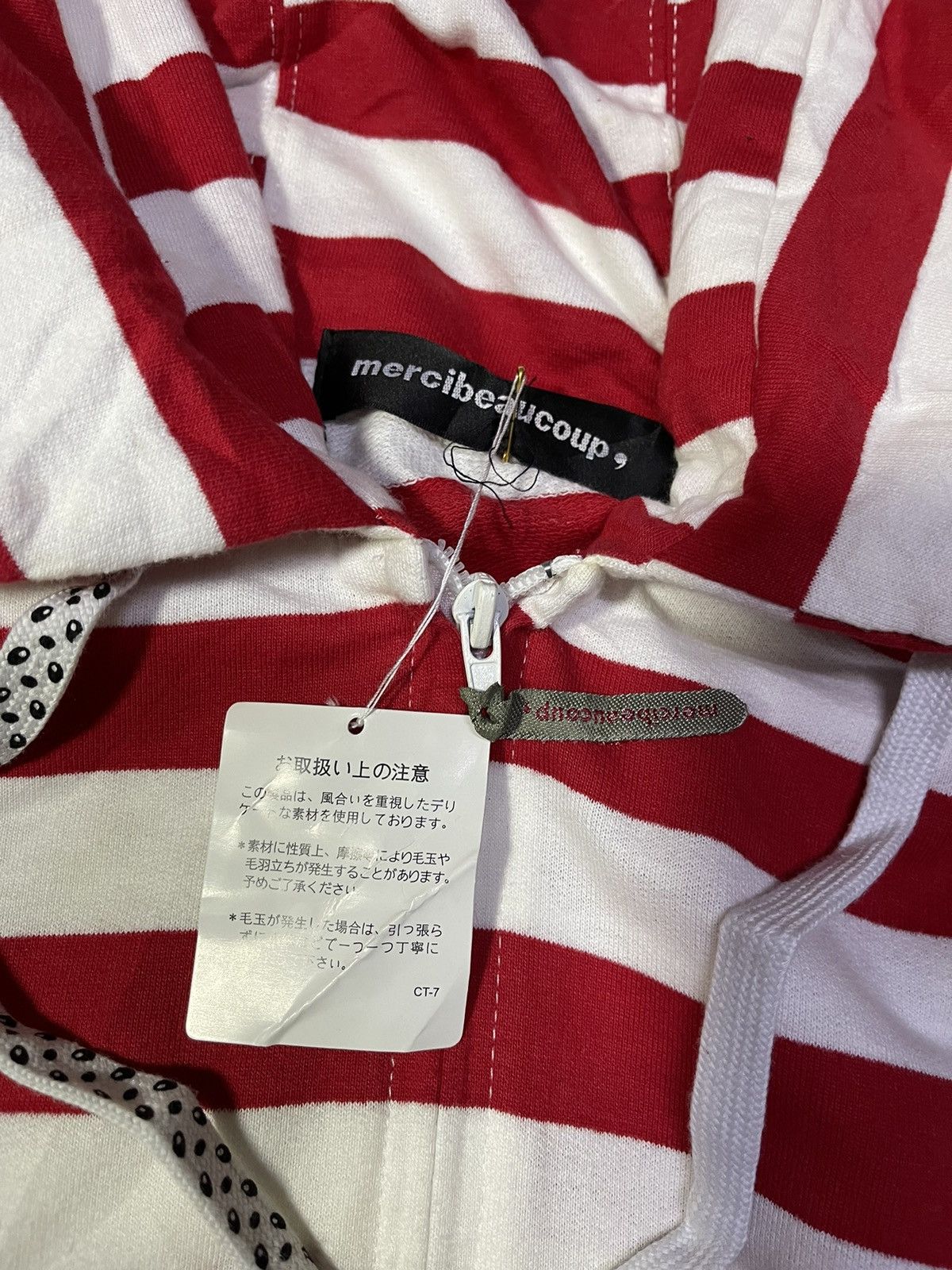 Issey Miyake × Japanese Brand × mercibeaucoup Mercibeaucoup By Issey Miyake Nice Design Hoodie Size US M / EU 48-50 / 2 - 3 Thumbnail