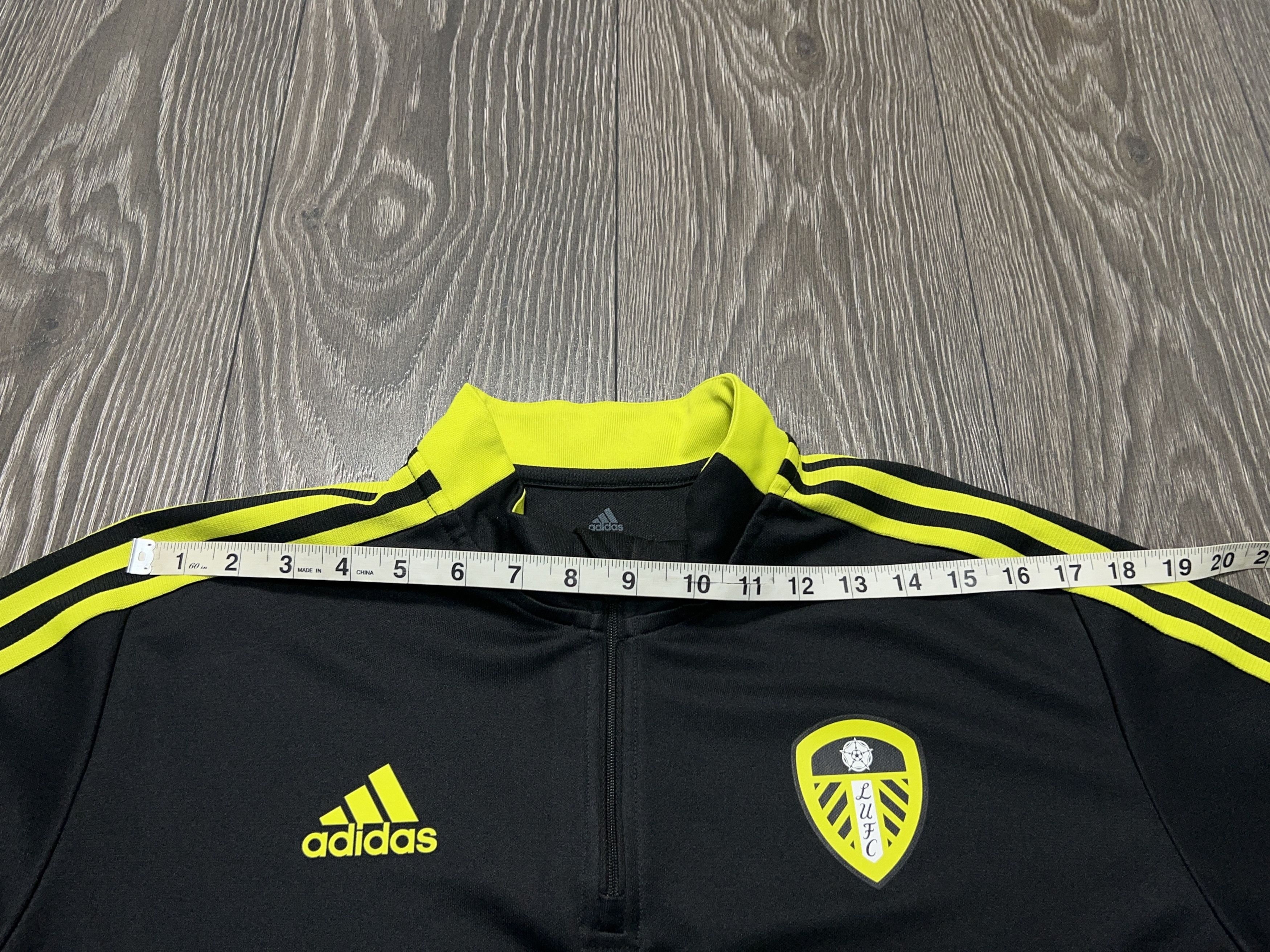 Adidas Leeds United 2021 Soccer Football Training Track Top Jacket Size US XL / EU 56 / 4 - 8 Thumbnail