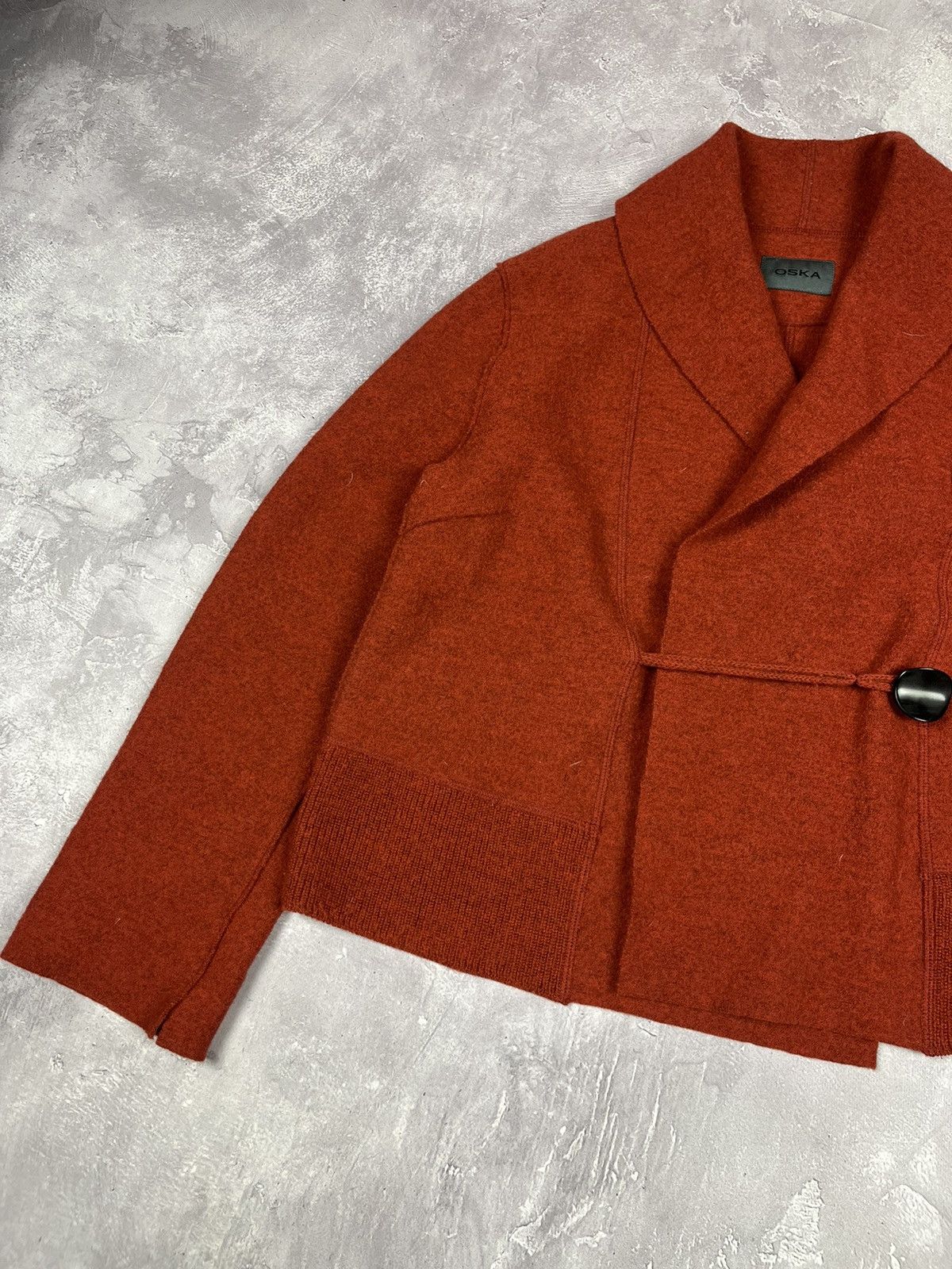 OSKA Oska Avant garde wool cropped coat size 1 Size S / US 4 / IT 40 - 4 Thumbnail