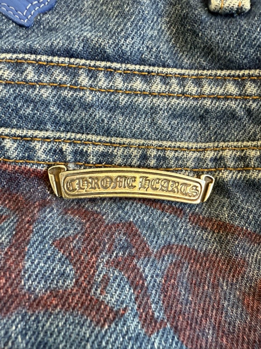 Chrome Hearts CHROME HEARTS STENCIL JEANS Size US 34 / EU 50 - 11 Thumbnail