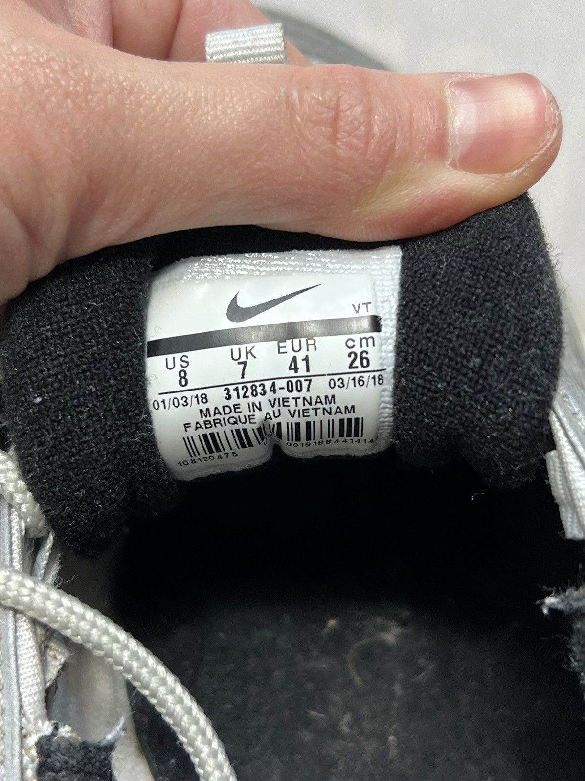 Nike Shoes Nike Air Max 97 Grey Size US 8 / EU 41 - 6 Thumbnail