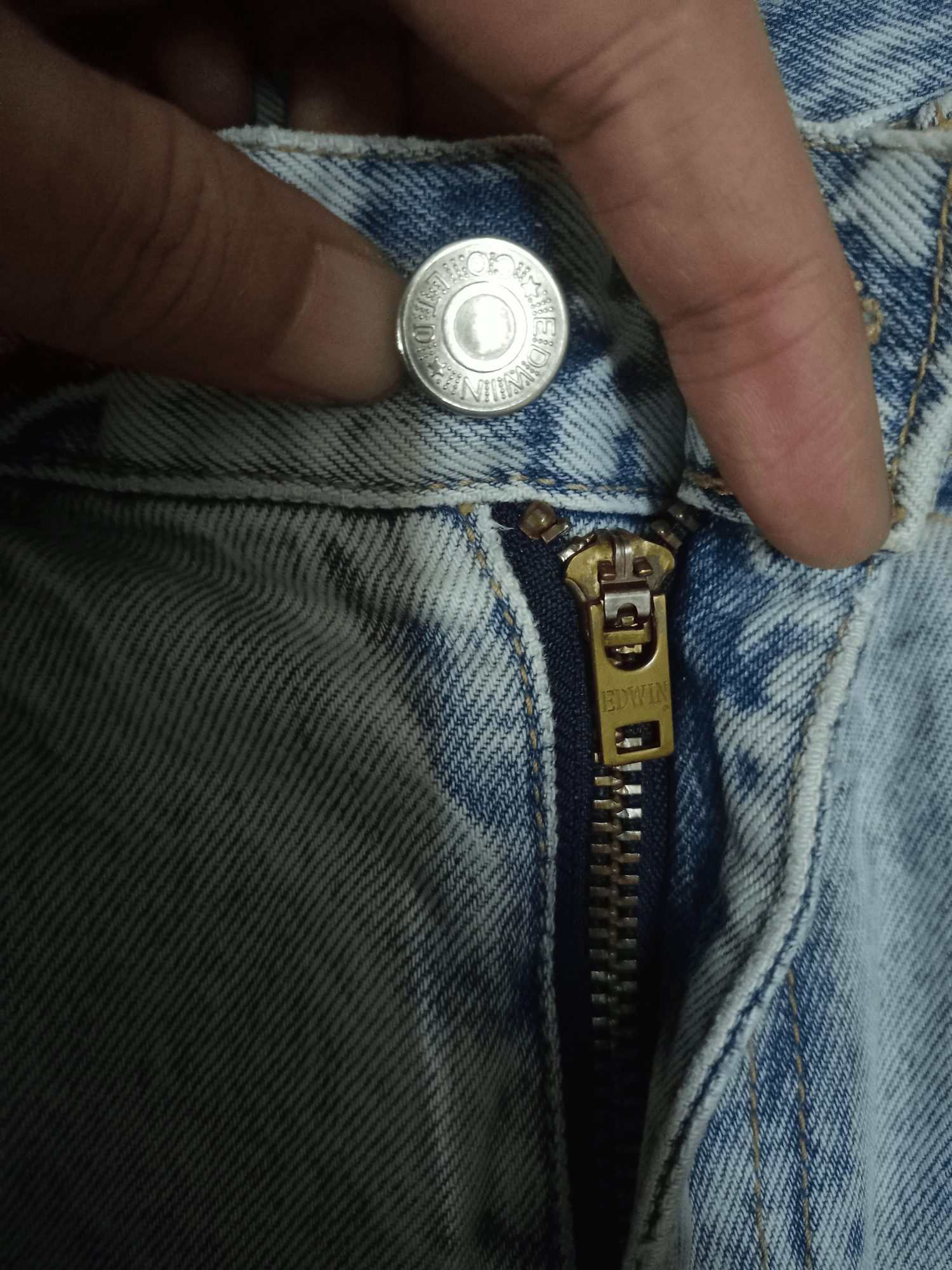 Edwin × Japanese Brand SALES🔥Vintage Edwin Stone Wash Barrel Jeans Made in Japan Size US 28 / EU 44 - 4 Thumbnail