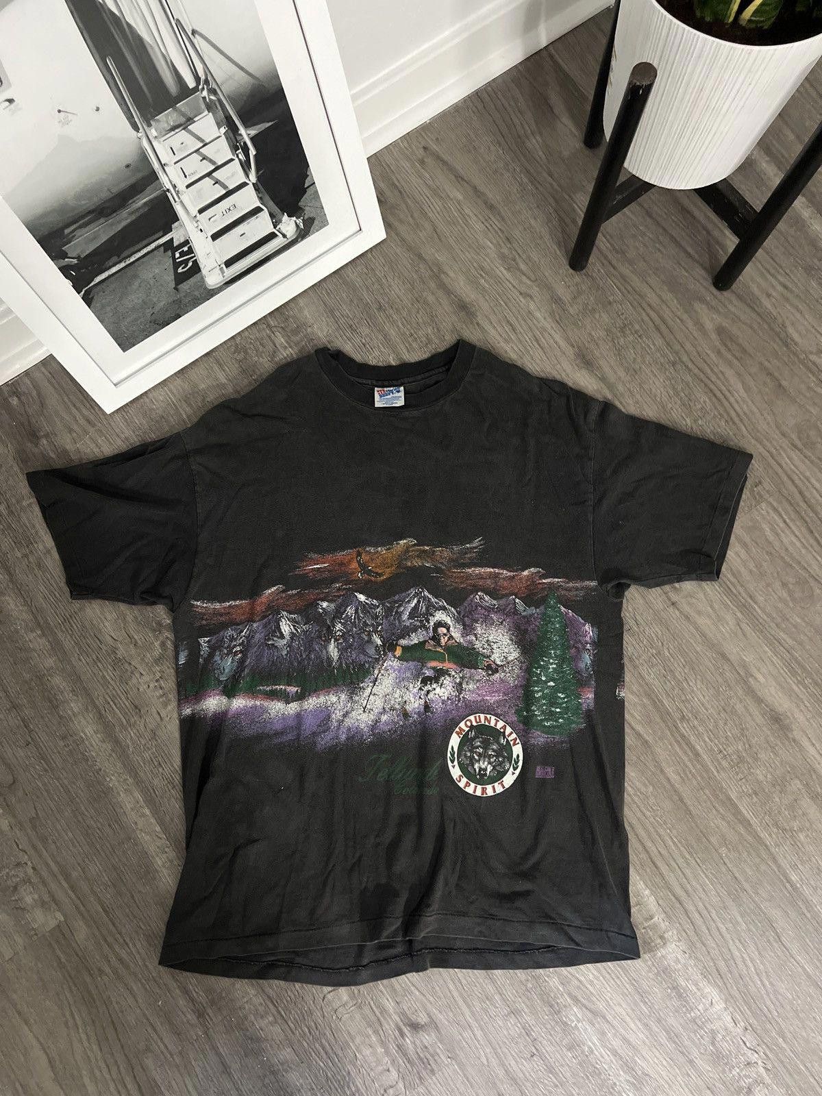 Vintage Single Stitch 1993 Vintage Mountain Spirit Telluride Size US XL / EU 56 / 4 - 1 Thumbnail