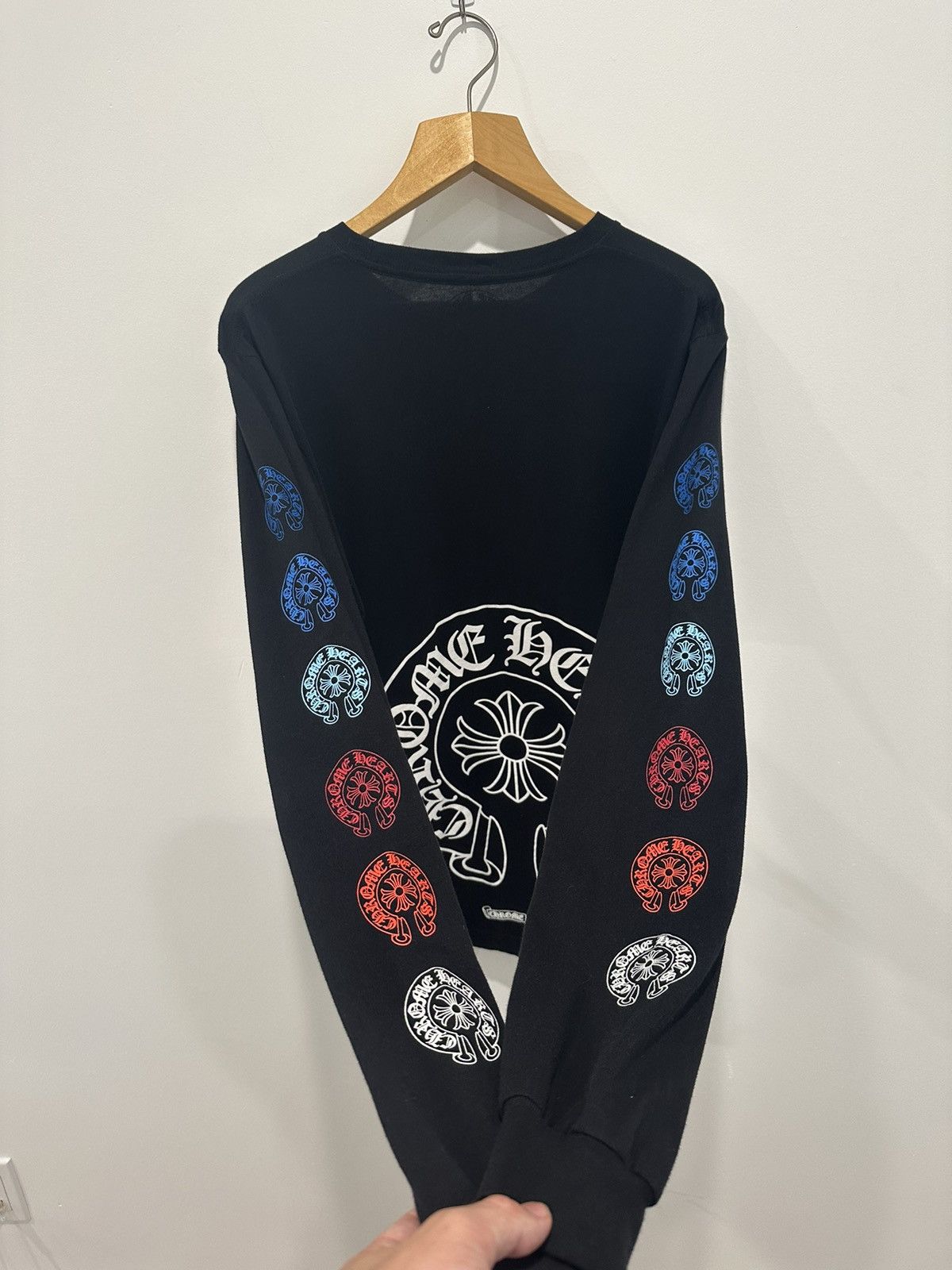 Chrome Hearts Chrome Hearts Multicolor Horseshoe Long Sleeve