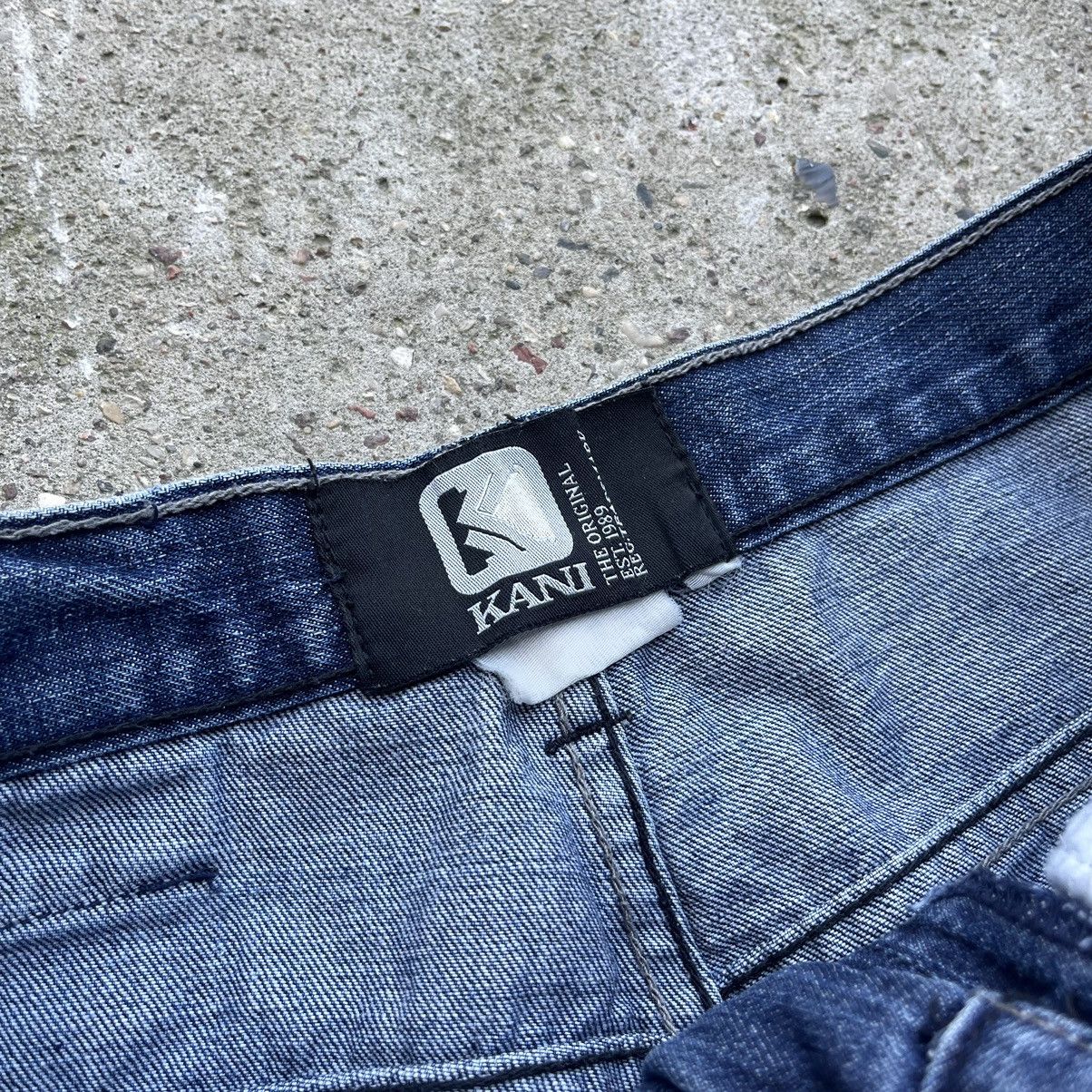 Karl Kani × Vintage Karl Kani 34x34 Vintage 90s Big Logo Baggy Rap Denim Jeans Size US 34 / EU 50 - 8 Thumbnail