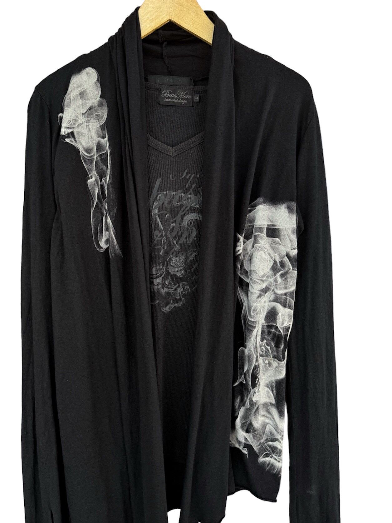 If Six Was Nine ❤️Sold❤️ Japanese Fuga Cardigan ifsix lgb yohji style Size US M / EU 48-50 / 2 - 5 Thumbnail
