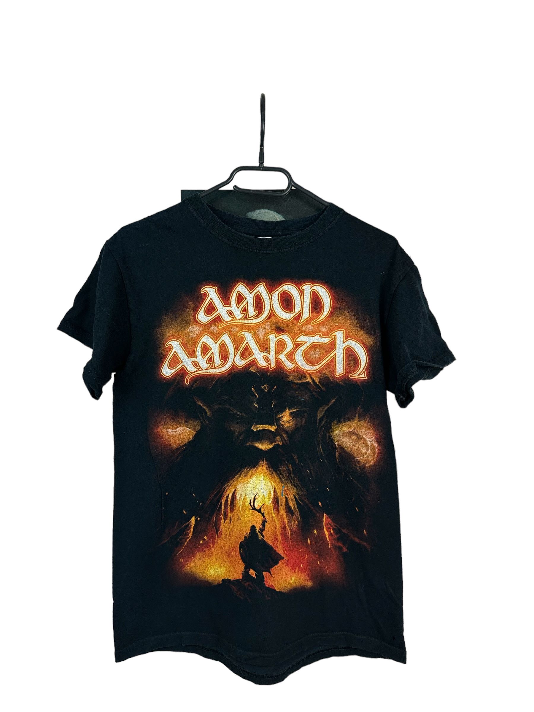 Band Tees × Vintage Vintage amon amarth Band Tee Shirt Jersey Rare Size US S / EU 44-46 / 1 - 1 Thumbnail