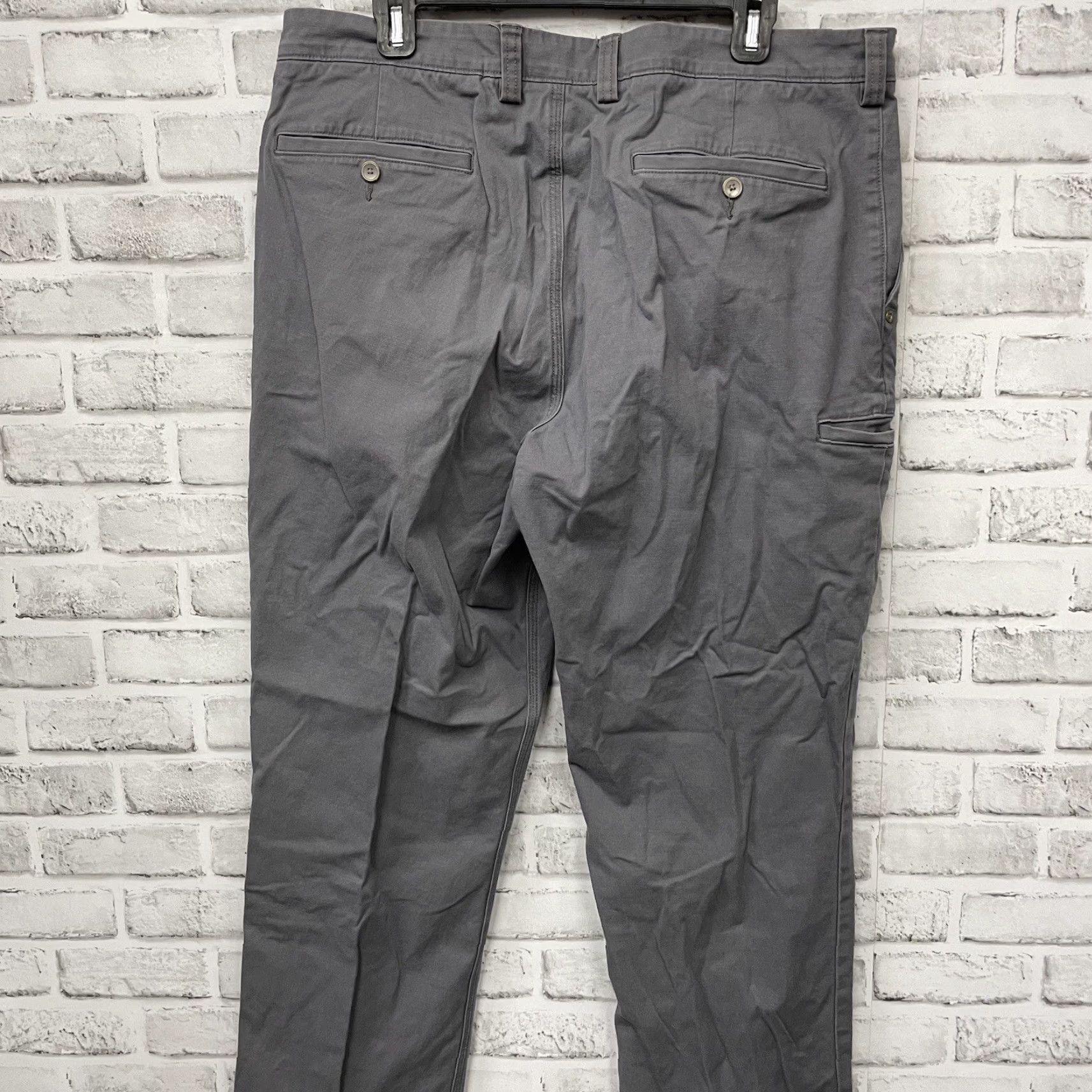CO Duluth Relaxed Fit Gray Cotton Blend Pants Mens Size 36x30 Cargo 36 30 Inseam Duluth Trading Co Gray Relaxed Fit Cotton Blend Pants Mens Size 36x30 Size US 36 / EU 52 - 5 Thumbnail