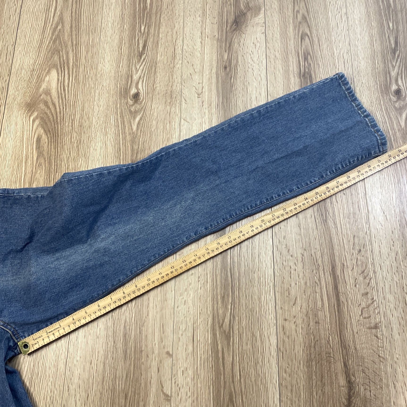 Levi's Levi's 550 Jeans Women's 12M Blue Denim Relaxed Bootcut 5-Pocket Regular Size Type Jeans Size 34" / US 12 / IT 48 - 5 Thumbnail