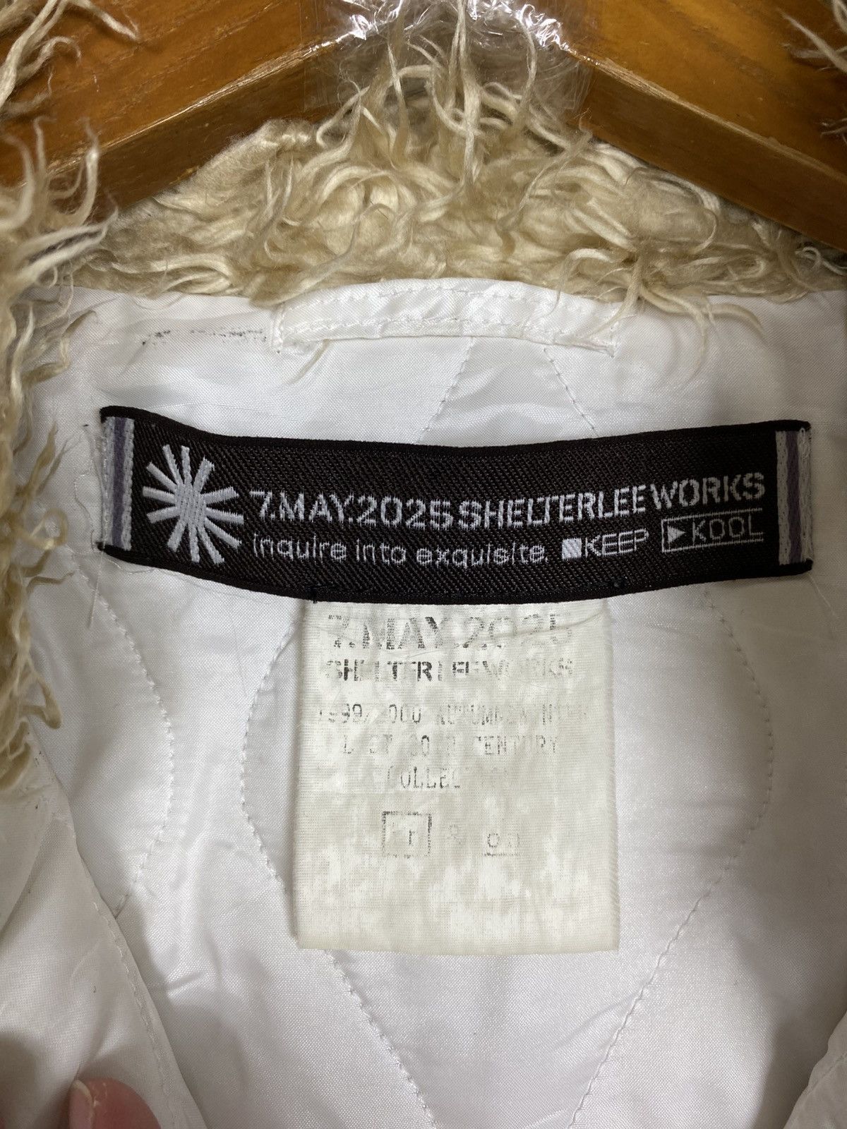 Japanese Brand Rare‼️ 7 May 2025 Shelter Lee Works Wool Fur Hoodie Size US M / EU 48-50 / 2 - 7 Thumbnail