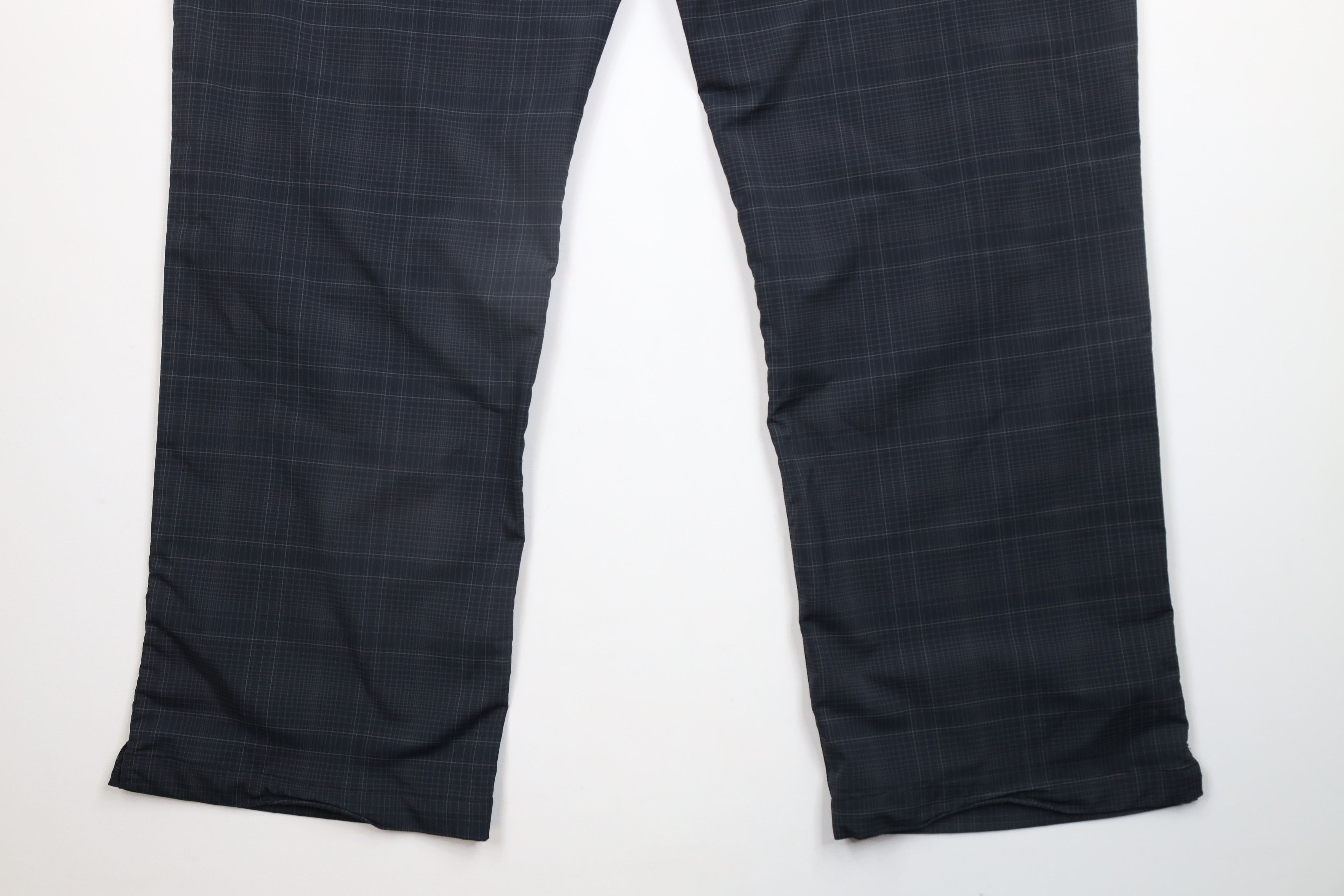 Under Armour × Vintage Under Armour Wide Leg Tech Golfing Chino Pants Gray Plaid Size US 40 / EU 56 - 11 Thumbnail