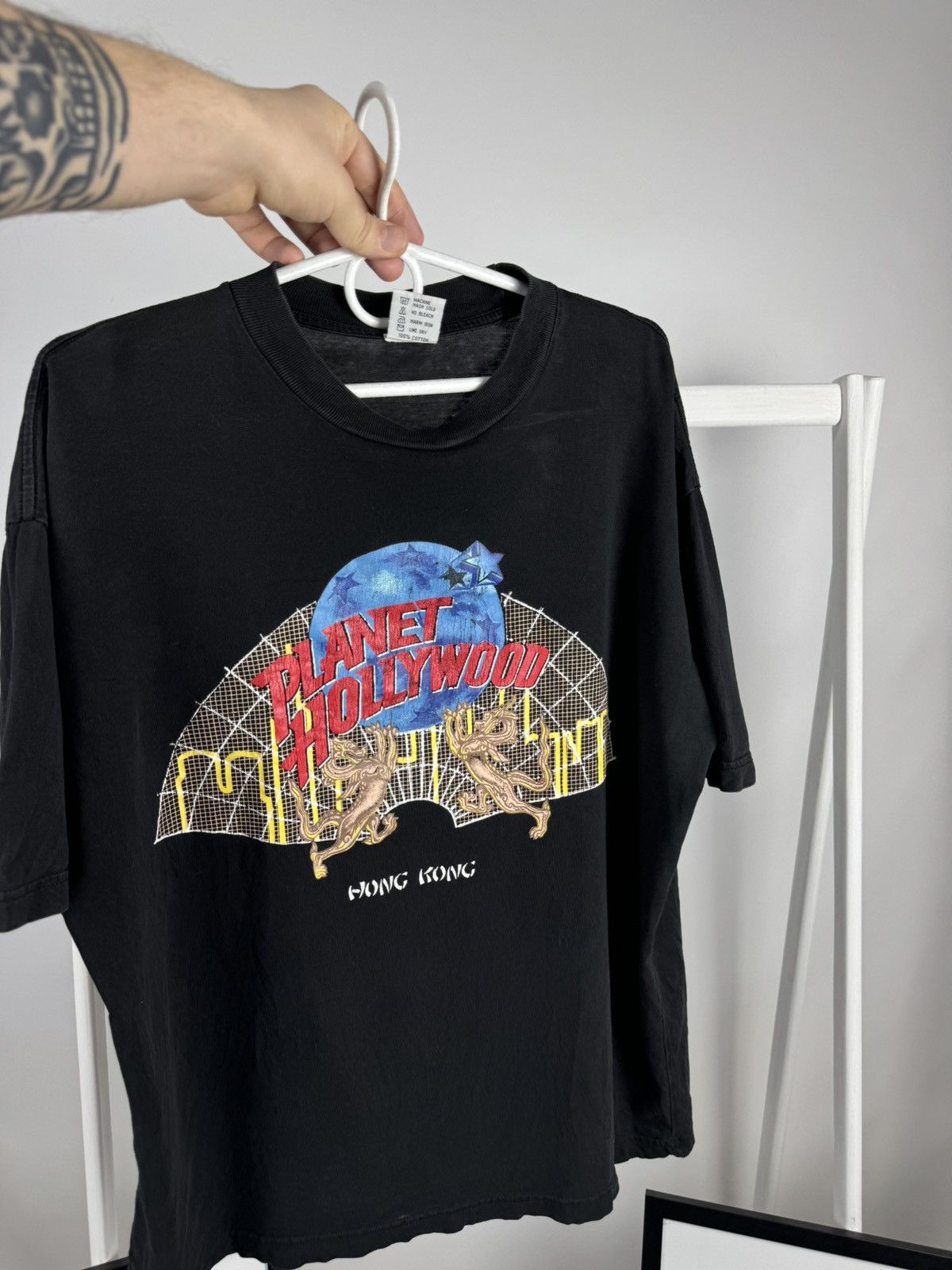 Planet Hollywood Vintage Planet Hollywood Hong Kong Tee Size US XL / EU 56 / 4 - 7 Thumbnail