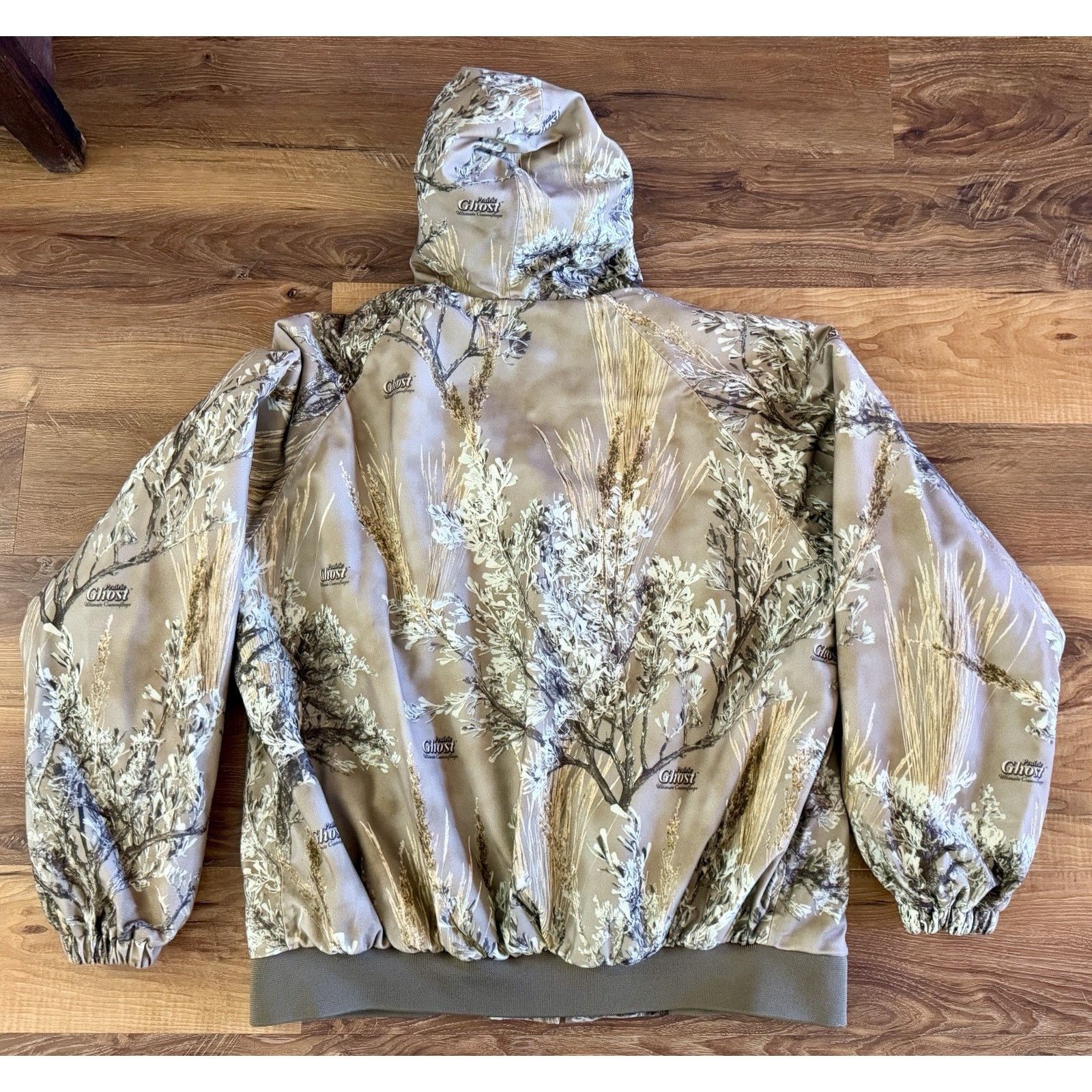 Vintage Vintage Ghost Prairie Camo Bomber Jacket Quilt Insulated Size US XL / EU 56 / 4 - 2 Thumbnail