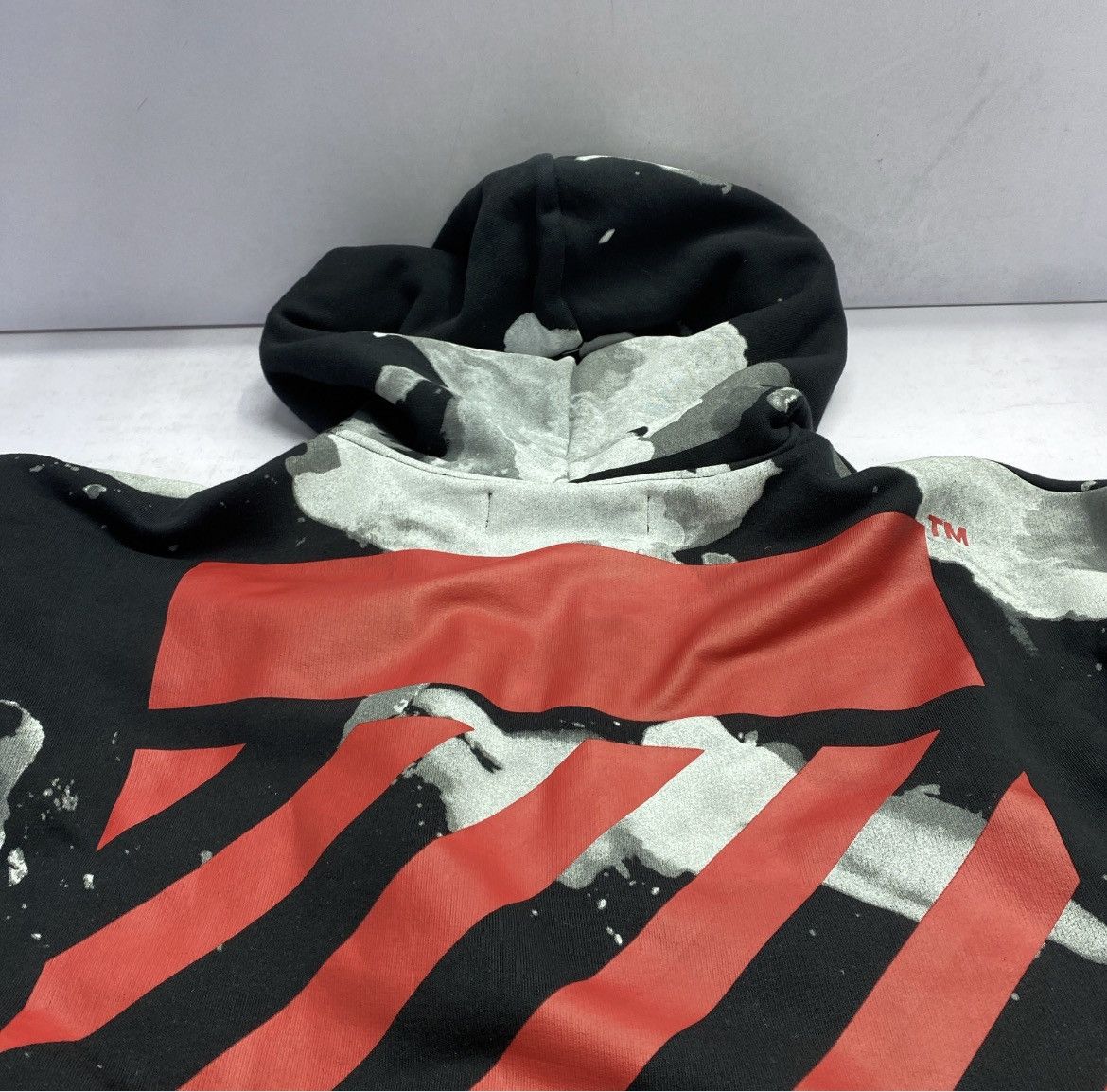 Off-White Liquid Spots Zip-Up Hoodie Size US XS / EU 42 / 0 - 5 Thumbnail